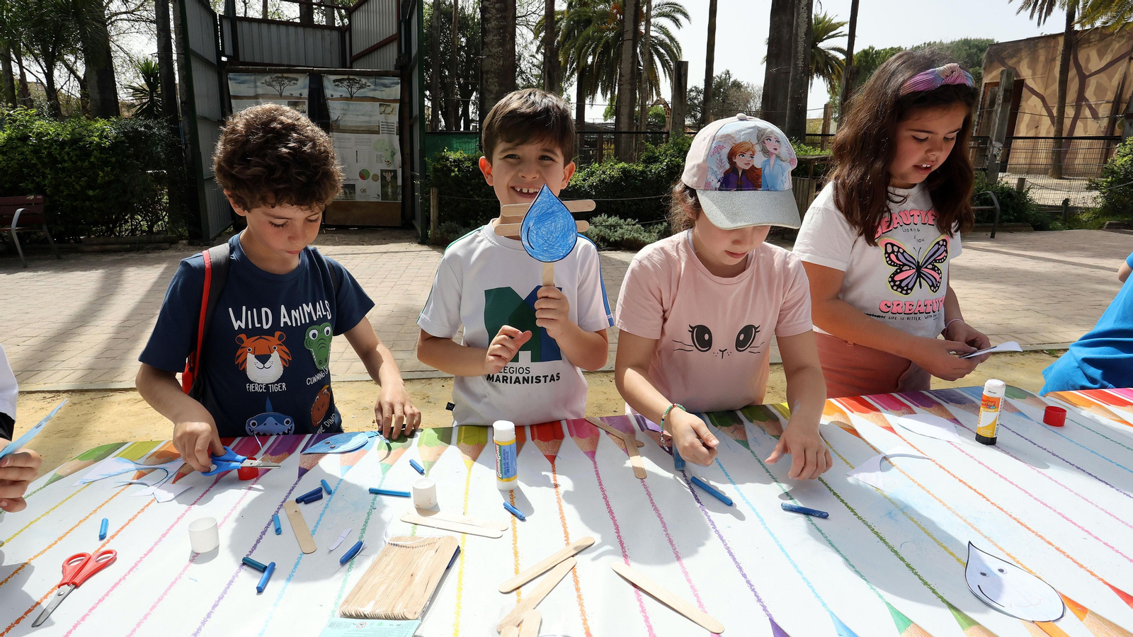 Día Mundial del Agua de Aquajerez y aniversario de Diario de Jerez en el Zoo