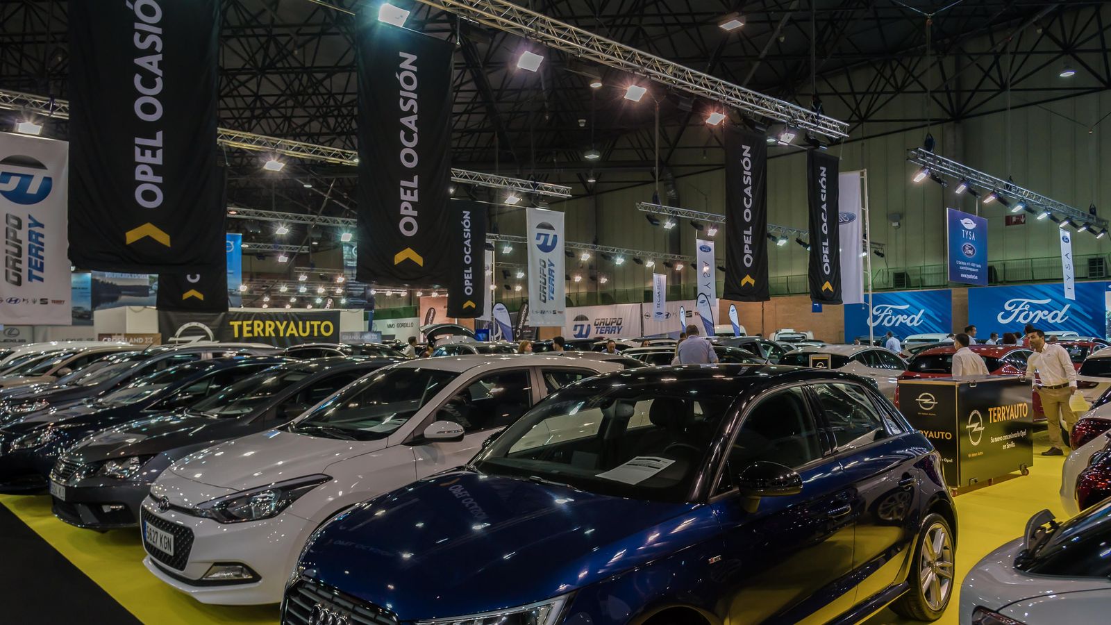 Edición pasada del Salón del Motor de Ocasión en Fibes.