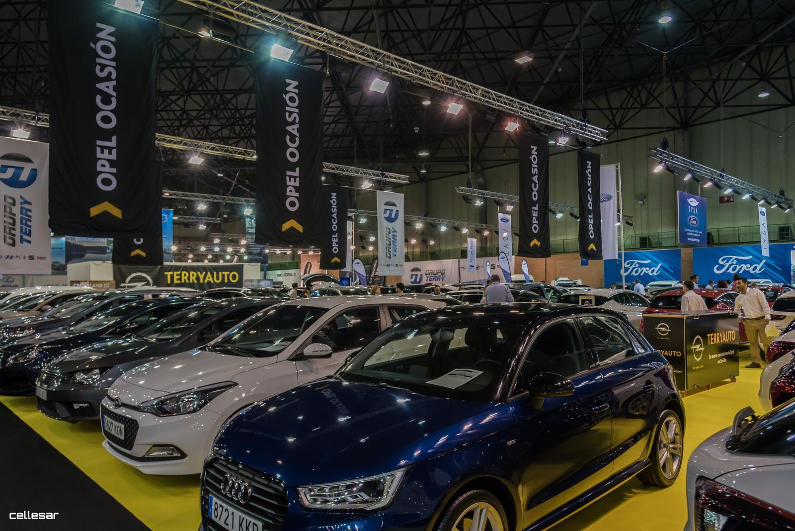 Edición pasada del Salón del Motor de Ocasión en Fibes.