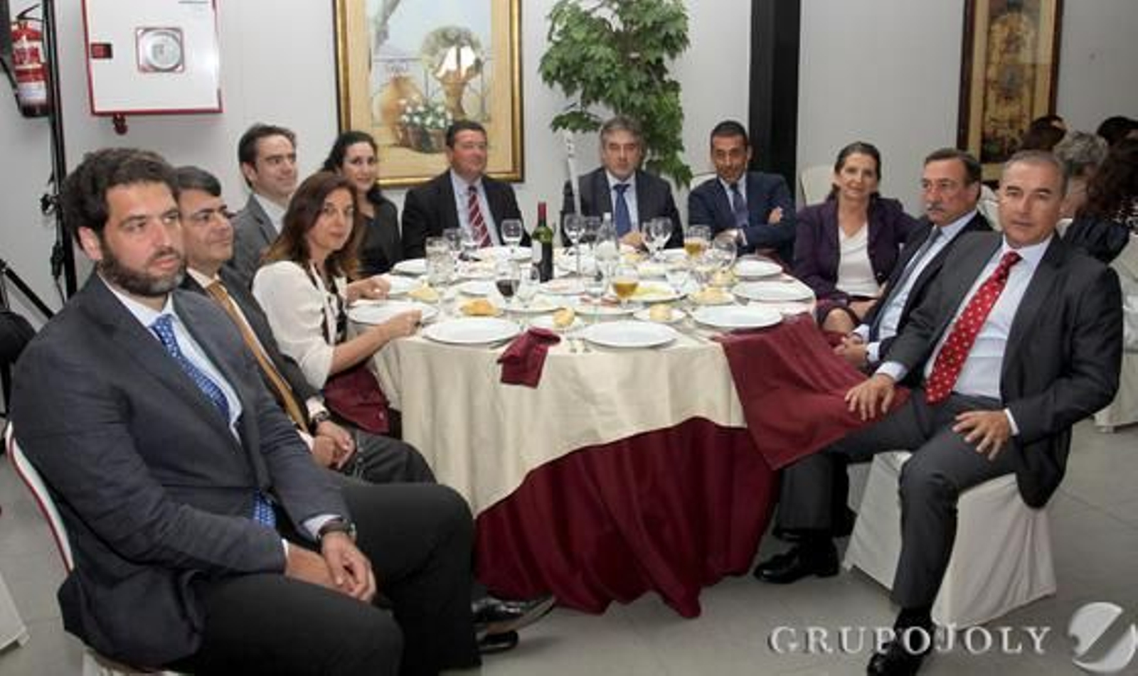 Francisco J. de Aspe, Ángel Cháves, Purificación González, David Carrasco, Teresa Millán, Juan Andrés Quifes, José A. Madrazo, José M. Barranco, Mª José Marfil, Jesús Sánchez y Antonio Olalla.

Foto: Canterla/Josue Correa /Alberto Dominguez