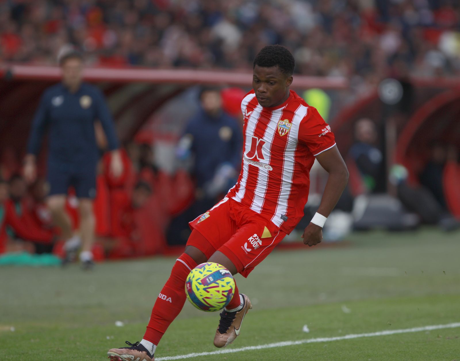 Imágenes del partido U.D. Almería-Real Sociedad