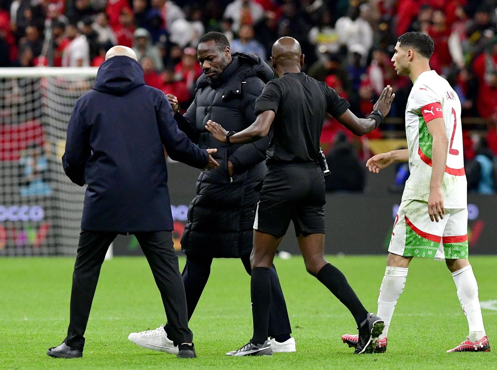 Las fotos de la final entre Marruecos y Senegal