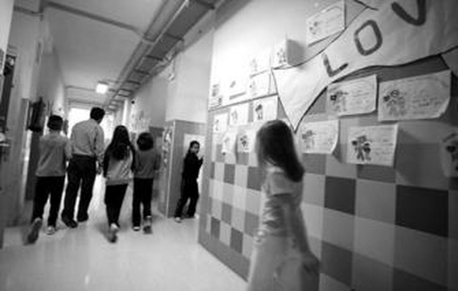 Interior del colegio público Pintor Félix Revello de Toro.