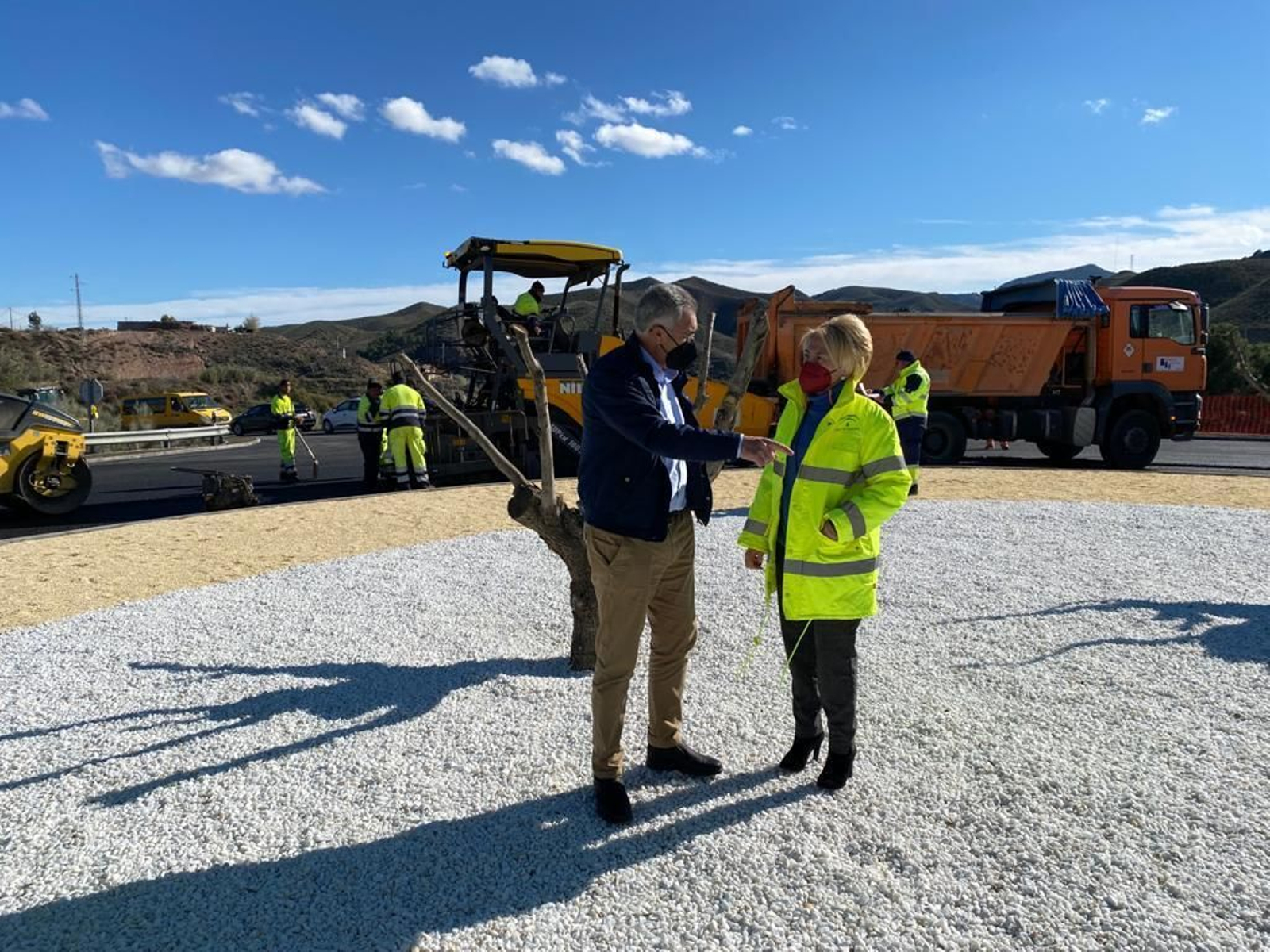 La Junta acaba con un punto negro vial en Olula del Río
