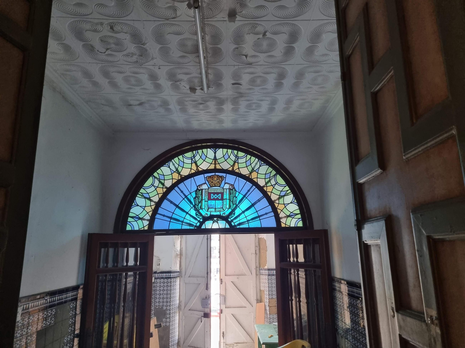 Fotos del ruinoso estado del asilo San José en Algeciras