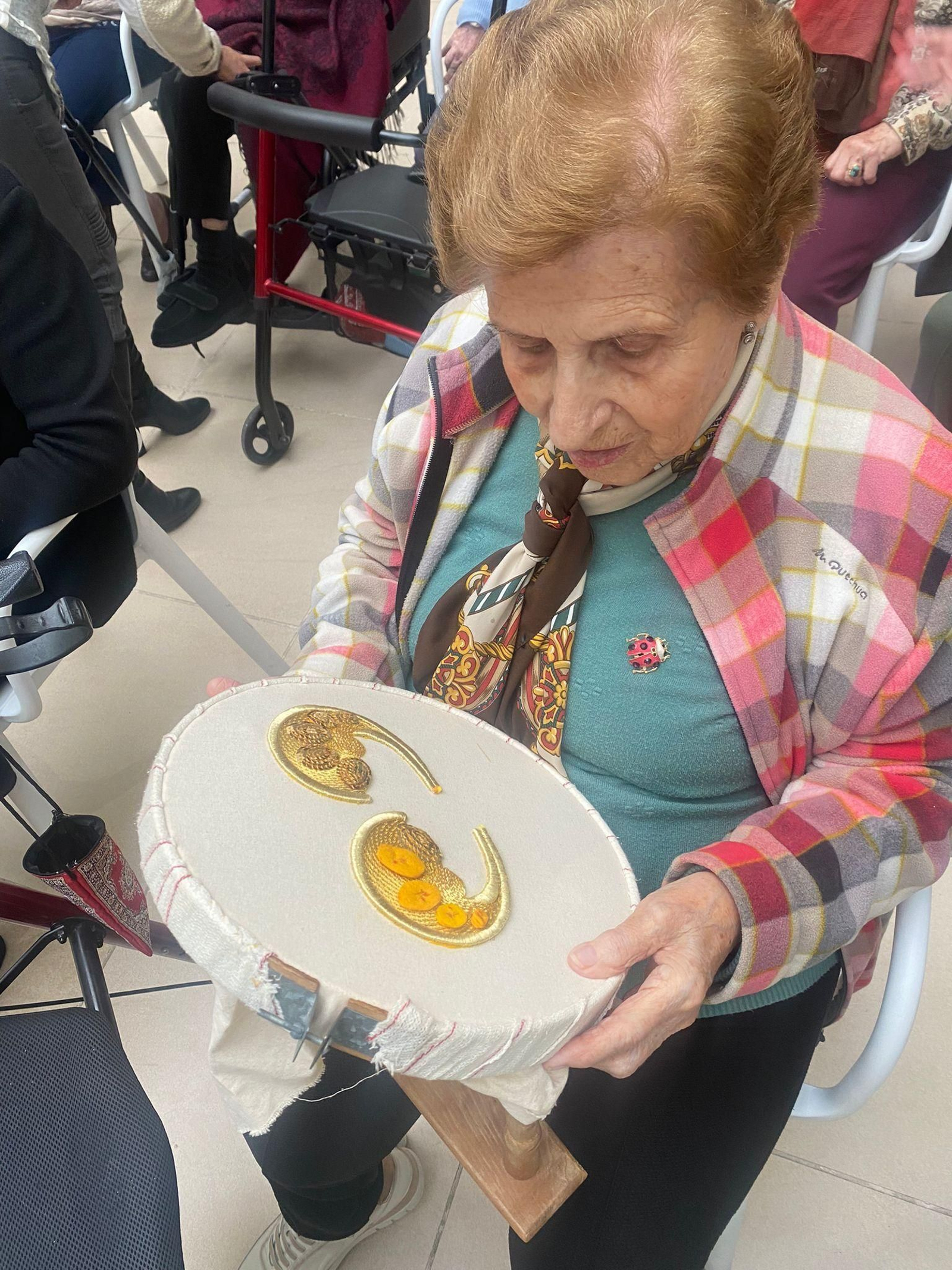 Fotos de las actividades de Cuaresma en el centro de mayores de Asansull de La Línea