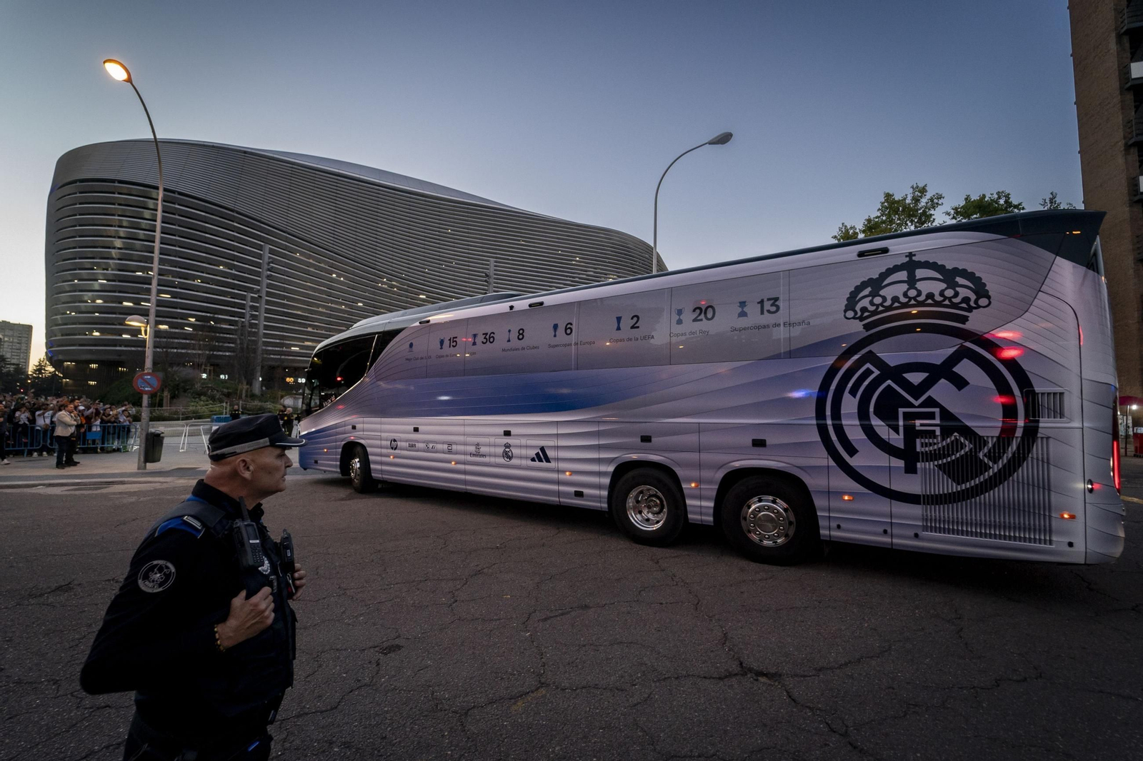 Imagen de archivo del Santiago Bernabéu.
