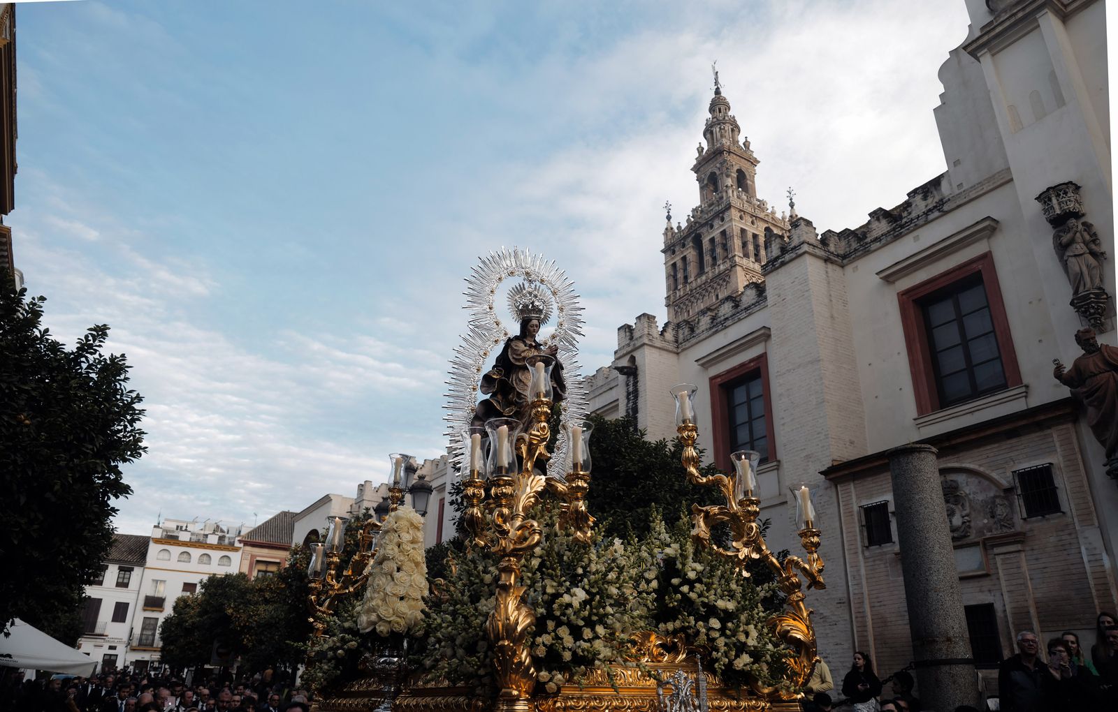 Las imágenes de la procesión de la Virgen Inmaculada Pura y Limpia