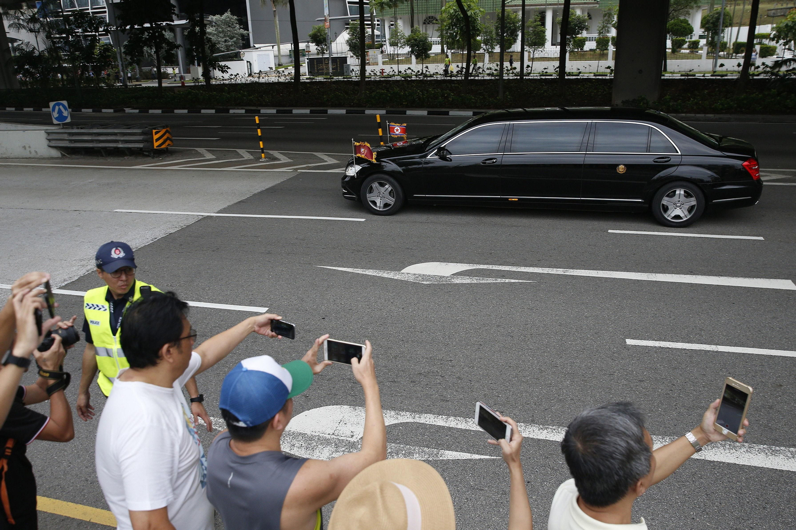 Las imágenes del encuentro entre Kim Jong-un y Trump