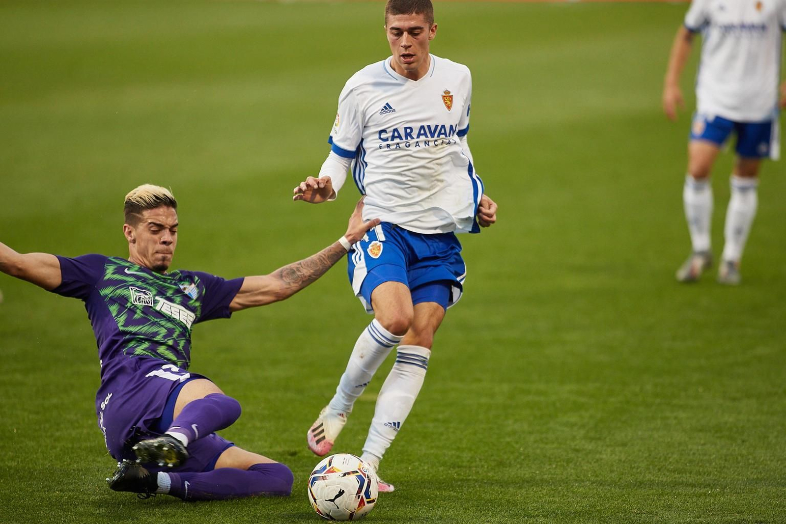 Las fotos del Zaragoza-Málaga CF