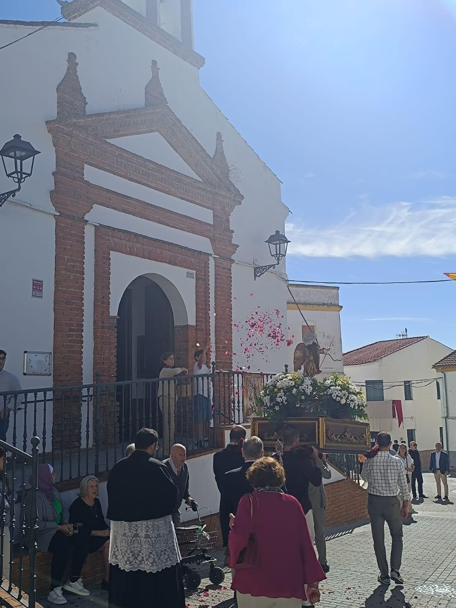 San Rafael recorre las calles de Villaharta
