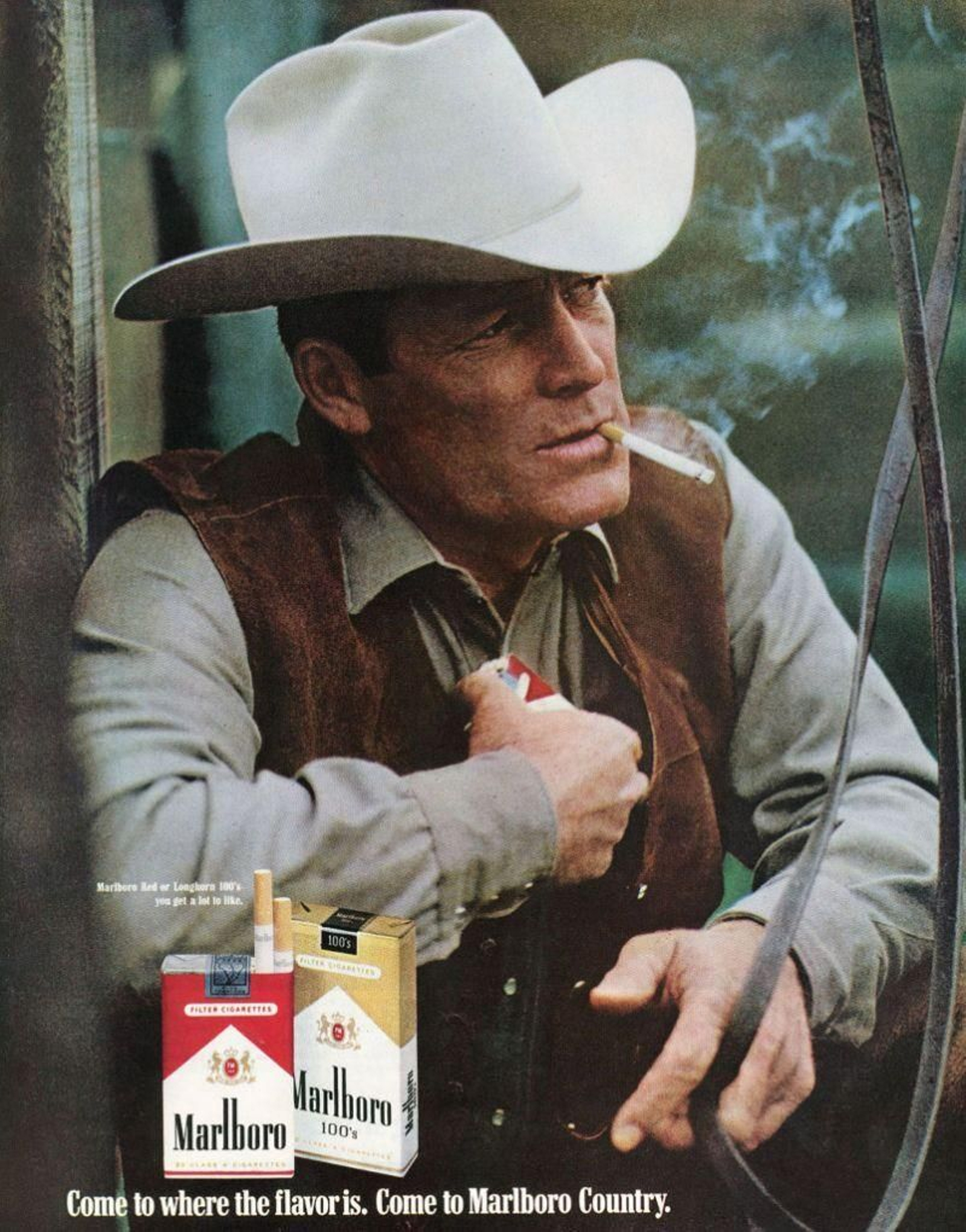 El primer hombre de los anuncios de Marlboro, Robert Norris