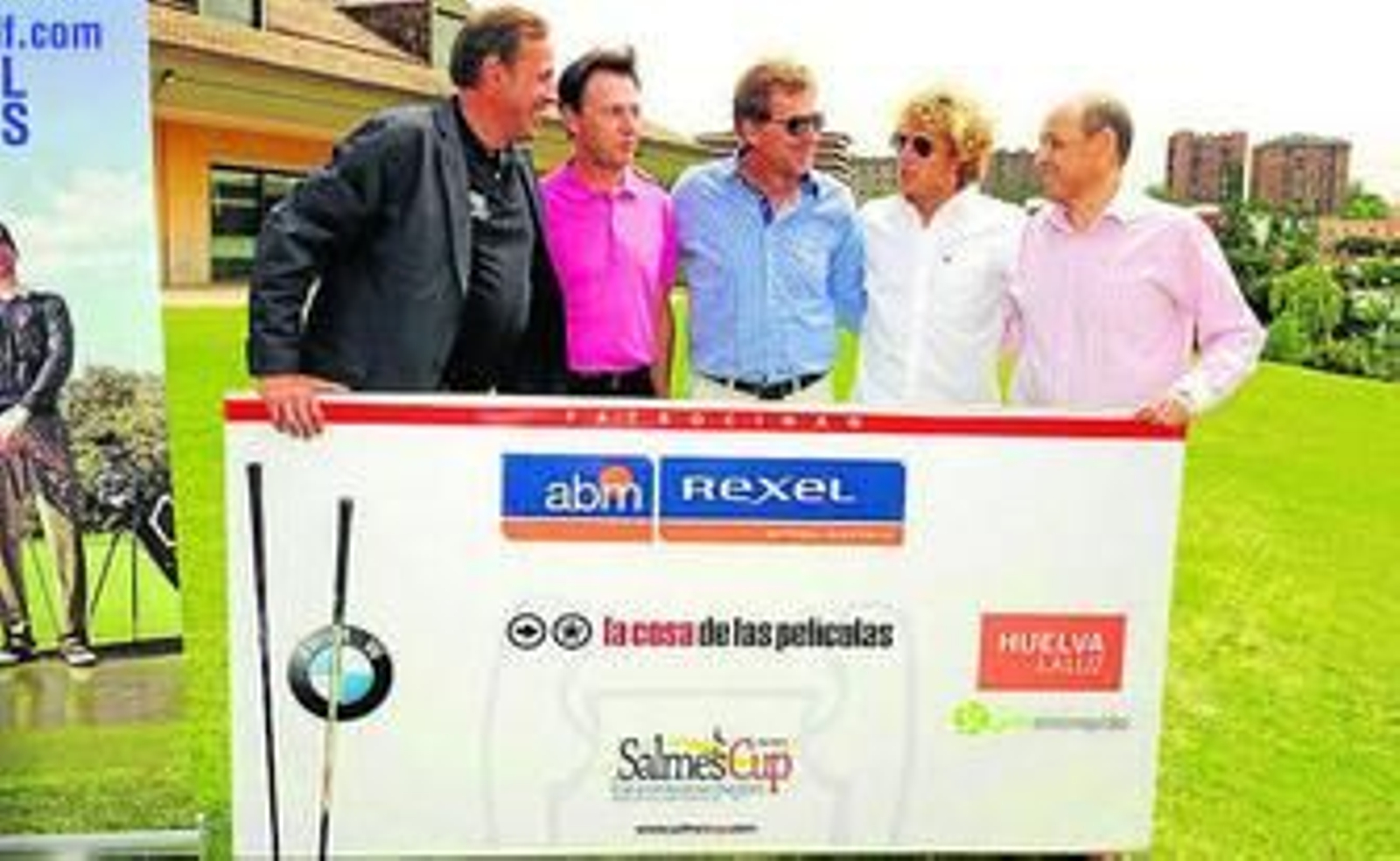 Matías Prats, Schuster y Forlán, durante la presentación.