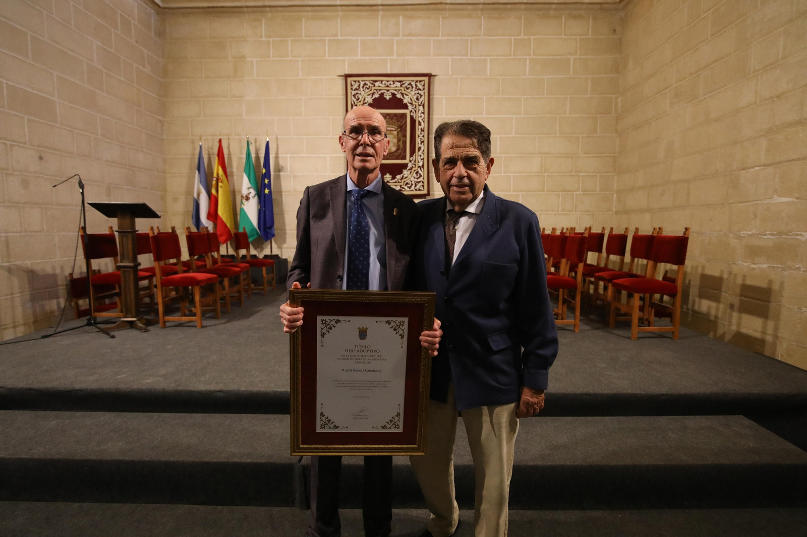 Pepe Ravelo Hijo Adoptivo de Jerez