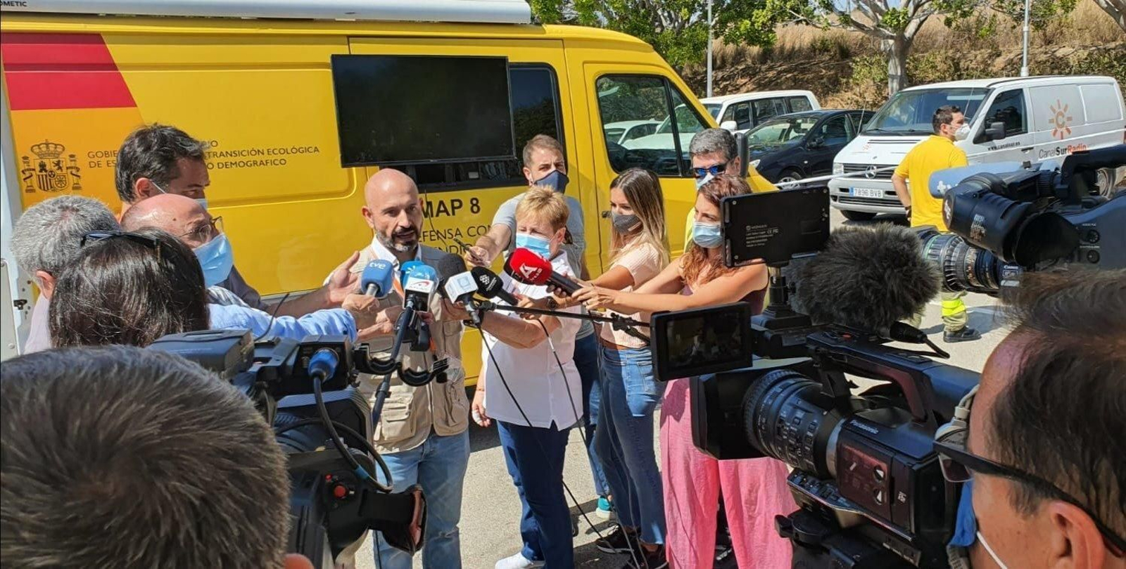 El Subdelegado del Gobierno, Javier Salas.