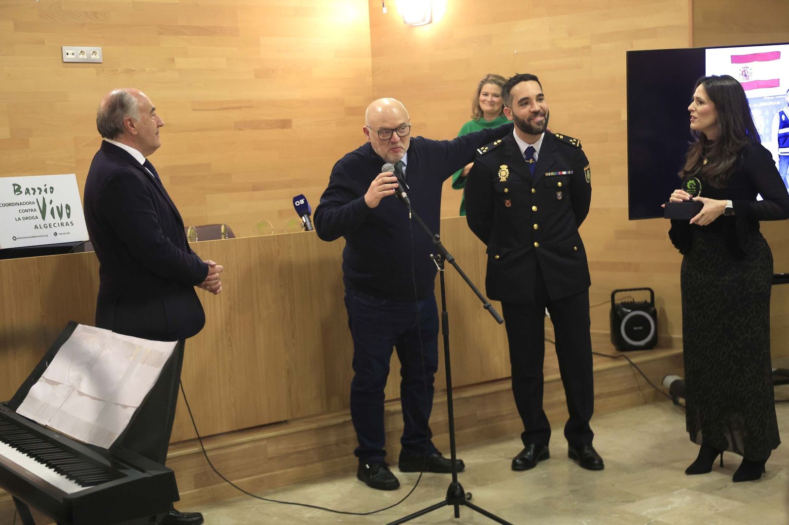 Fotos del acto por el 35 aniversario de la coordinadora Barrio Vivo de Algeciras