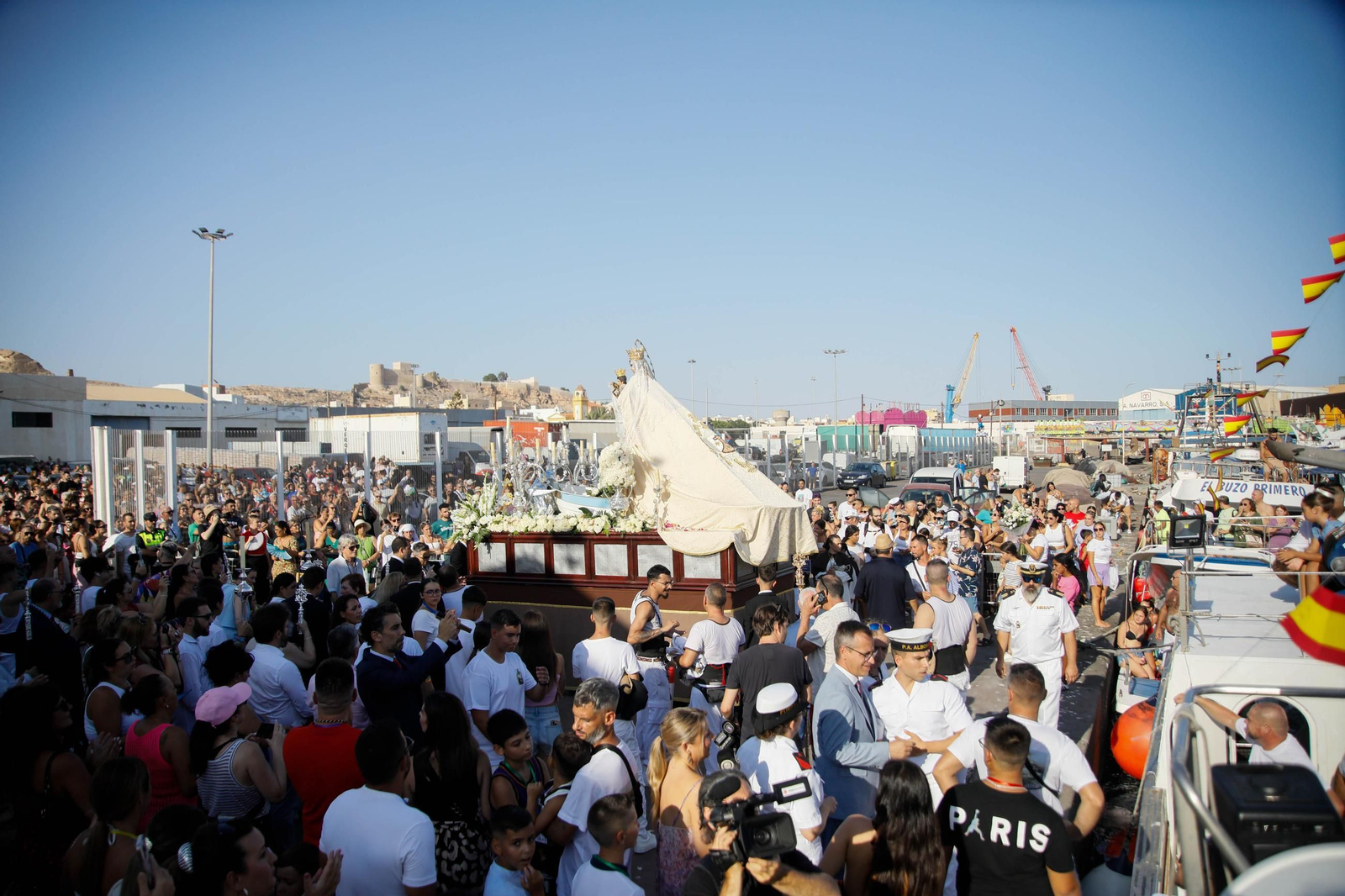Procesión de Alabanza a la Santísima Virgen del Carmen de Almería