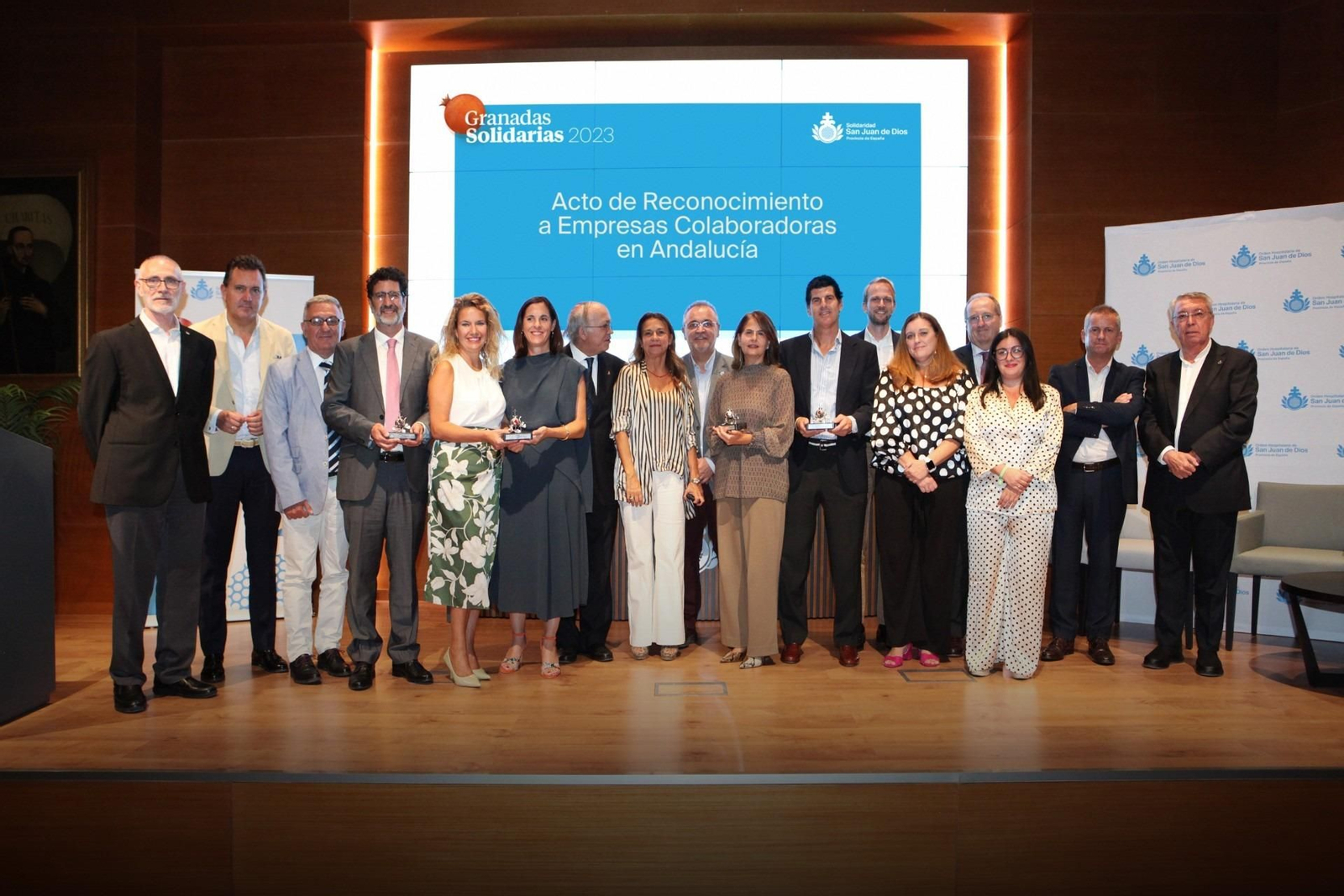 Imagen de la entrada de las 'Granadas Solidarias" de la Orden Hospitalaria San Juan de Dios del ño 2023