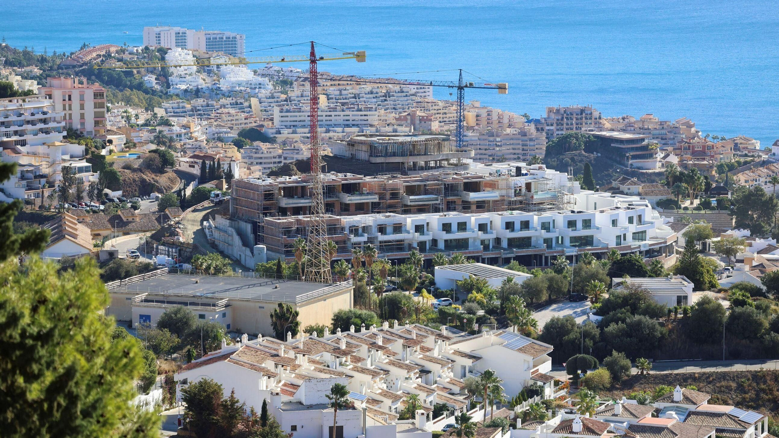 Vista de Benalmádena. Vista de Benalmádena.