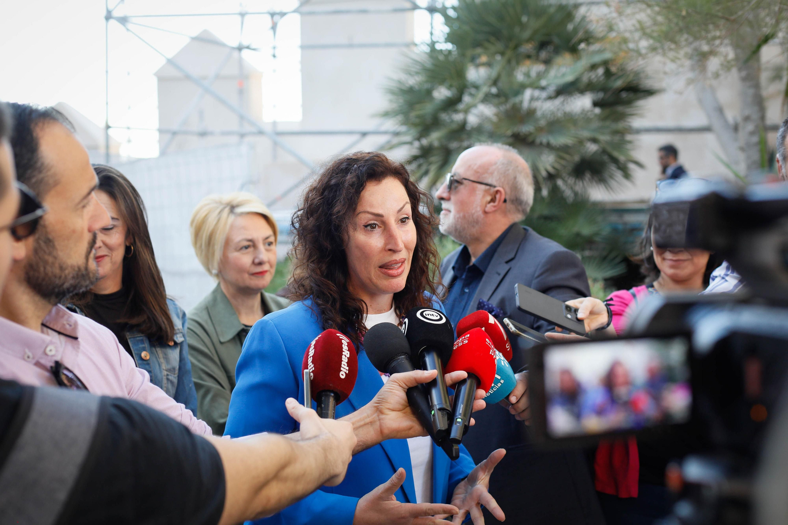 Restauración torre Sur Alcazaba
