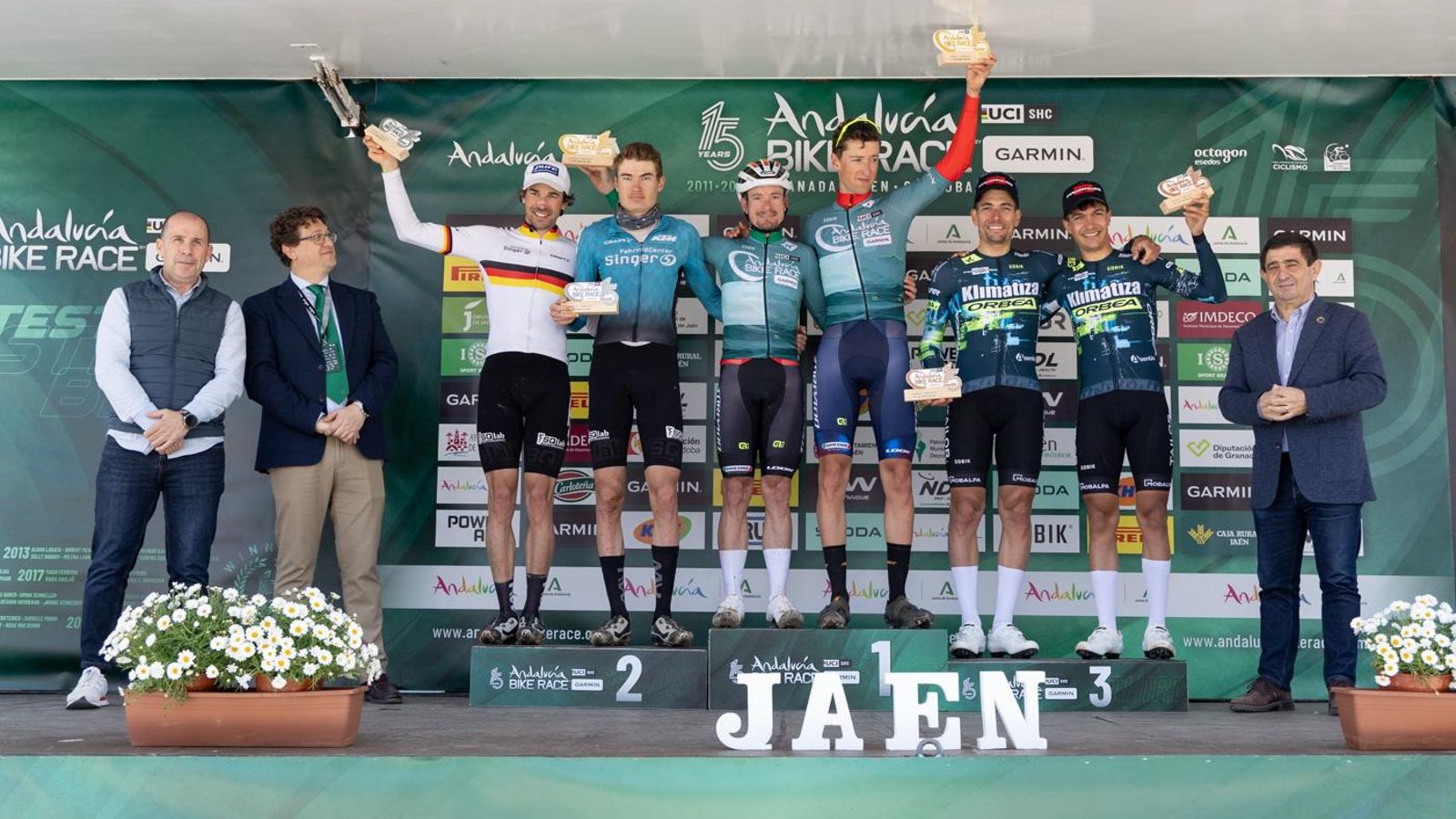 En imágenes: la Andalucía Bike Race llega a Jaén en su tercera etapa