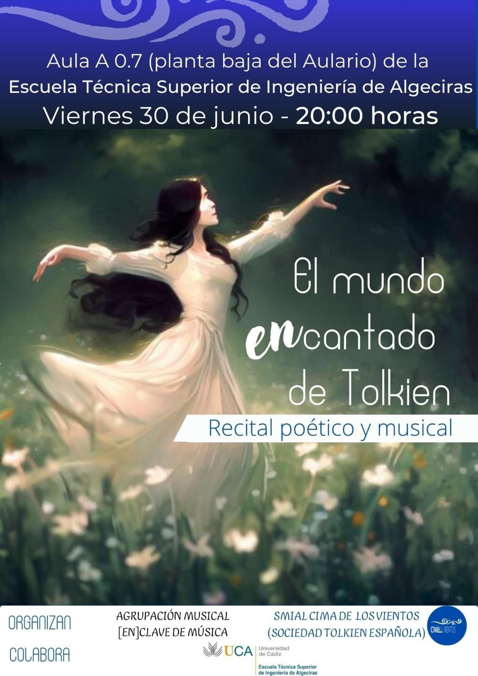 Cartel de 'El mundo encantado de Tolkien'. Cartel de 'El mundo encantado de Tolkien'.