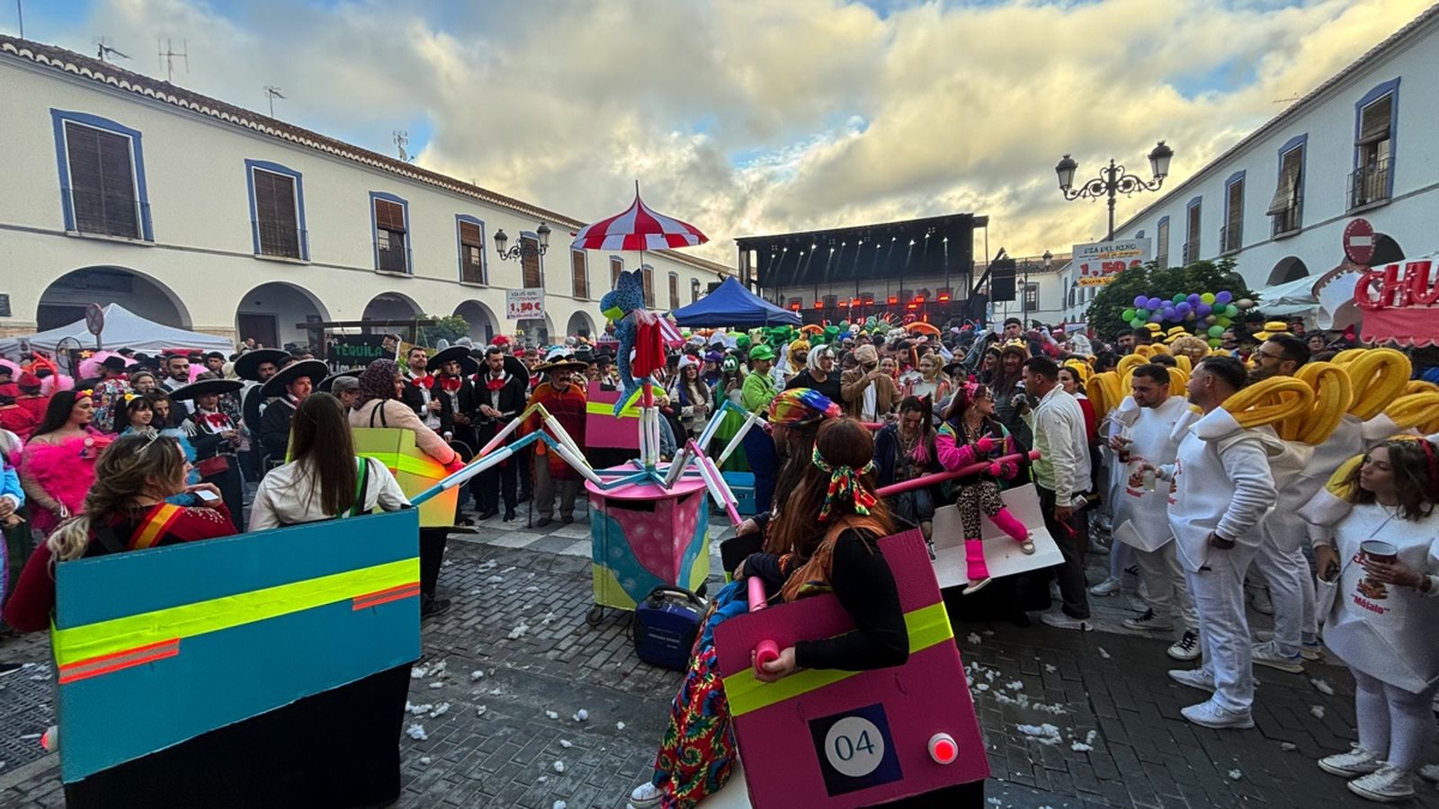 Berja vivió el sábado un carnaval lleno de magia.
