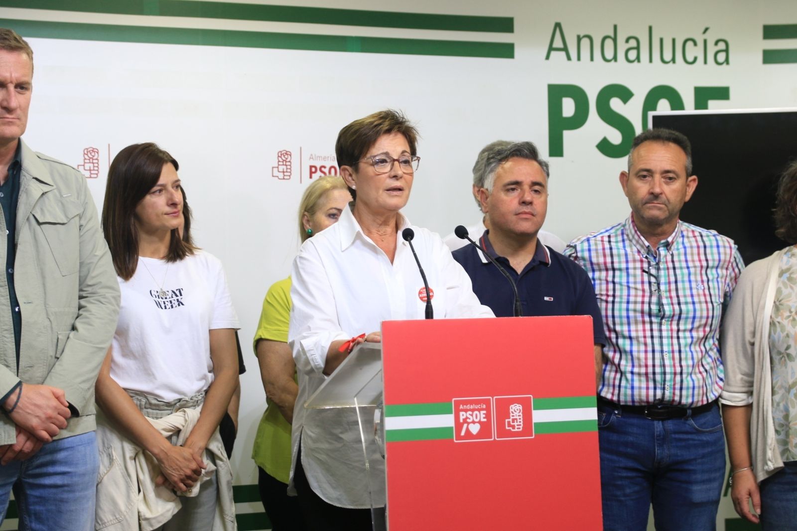 Imágenes de la noche de Elecciones Municipales 2023, en Almería