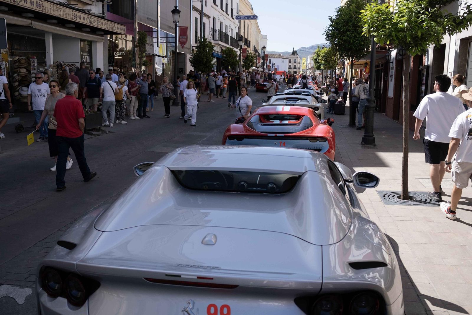 Ronda se llena de ferraris, en imágenes
