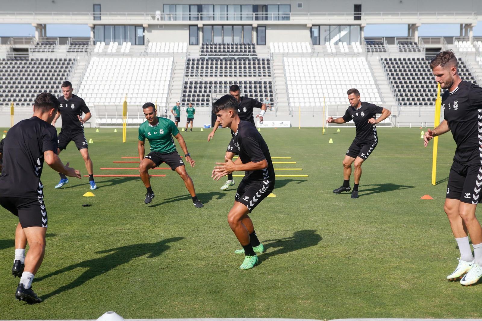 Las fotos del entrenamiento de la Balona previo al partido con el San Fernando