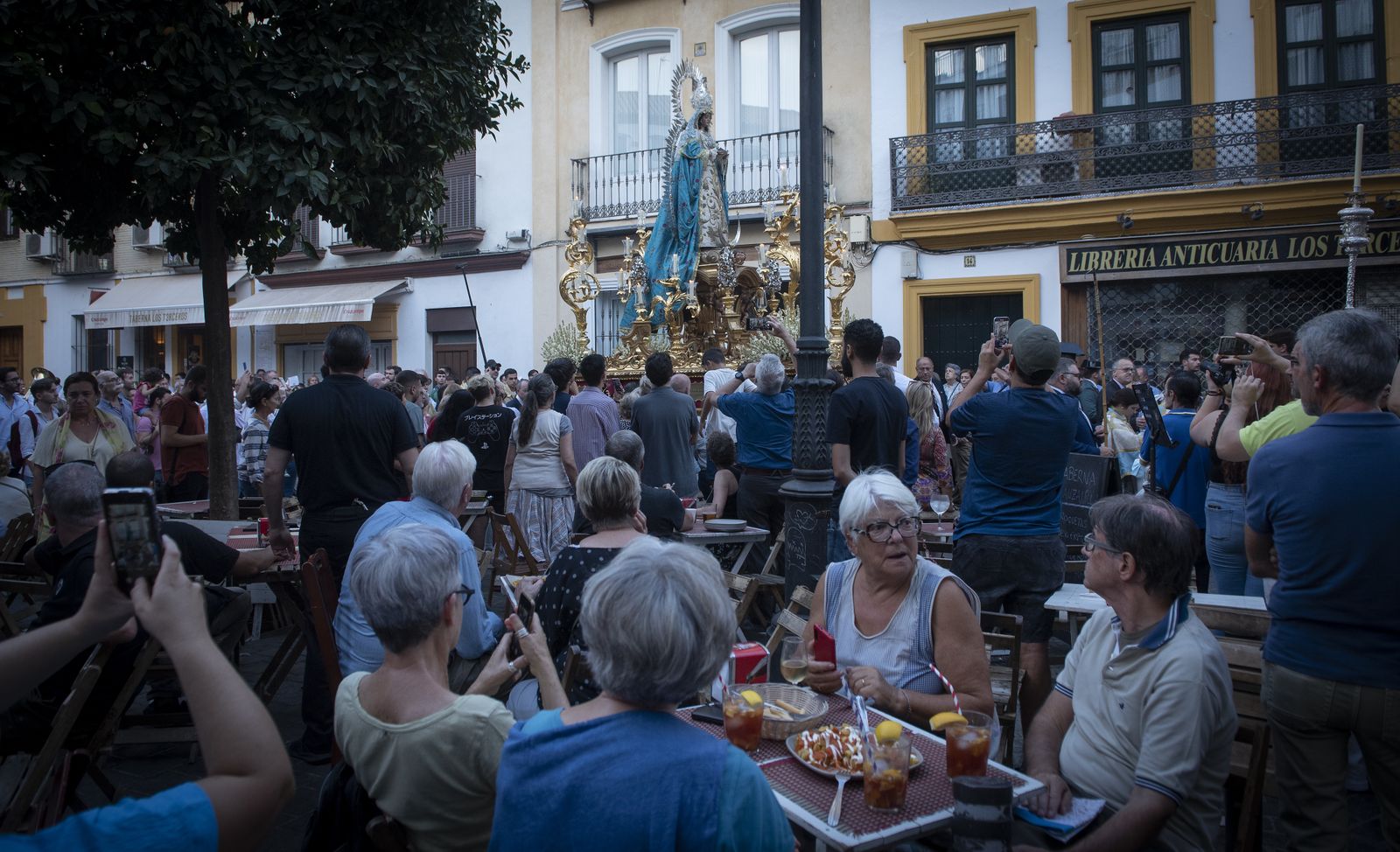Las imágenes de la procesión de la Virgen de la Encarnación