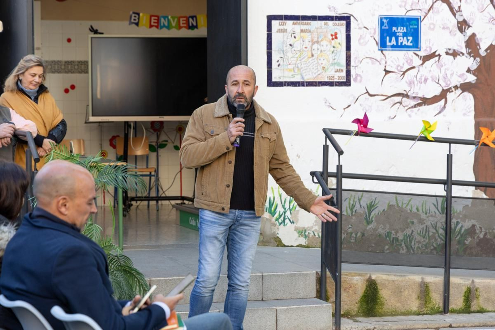 Concesión de la Bandera Verde otorgada por la Red Andaluza de Ecoescuelas al CEIP Jesús María de Jaén