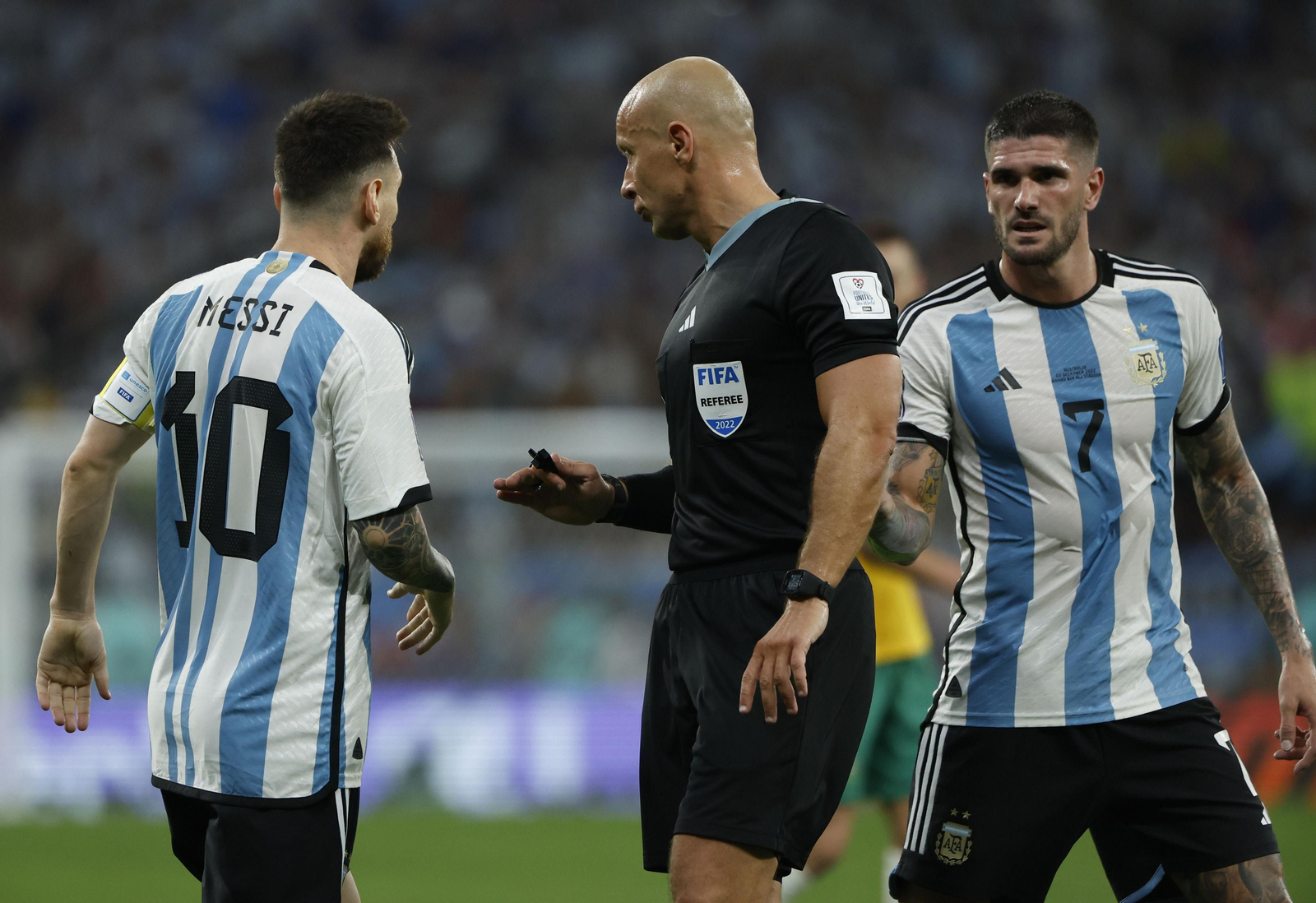 Las fotos del Argentina - Australia