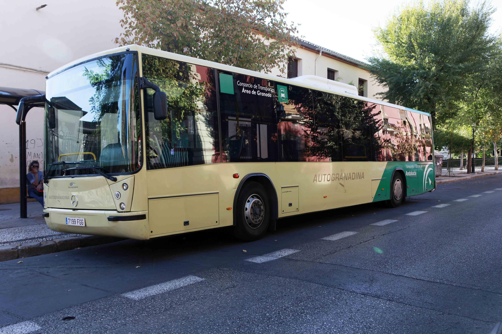 Autobús del Consorcio de Transporte Metropolitano de Granada