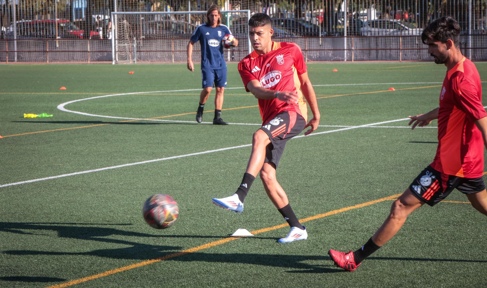 Imágenes del primer entrenamiento de la temporada Xerez CD