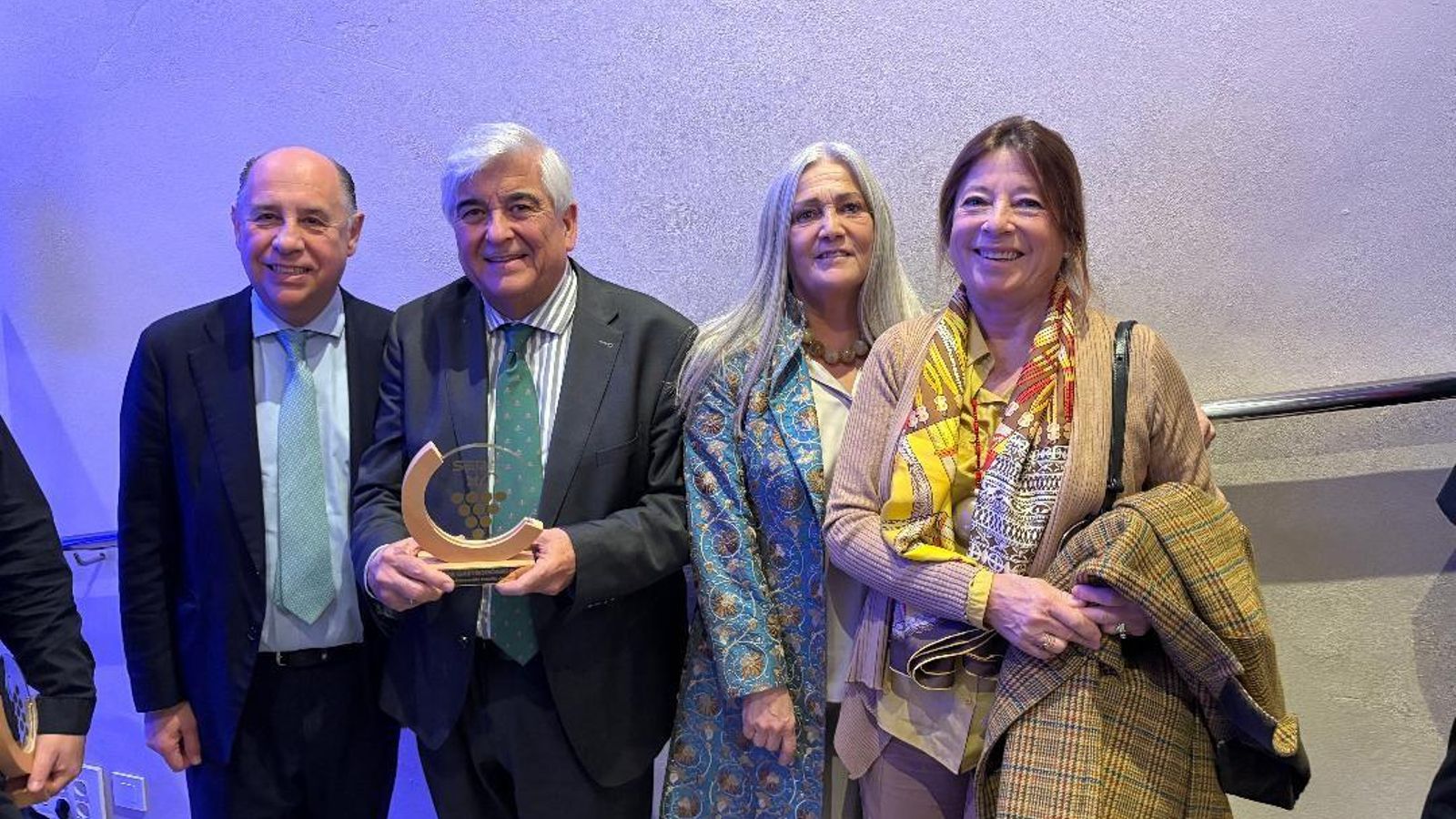 Víctor Vélez, Manuel Barbadillo, Asun Serrano y Marusela Pérez-Máximo.