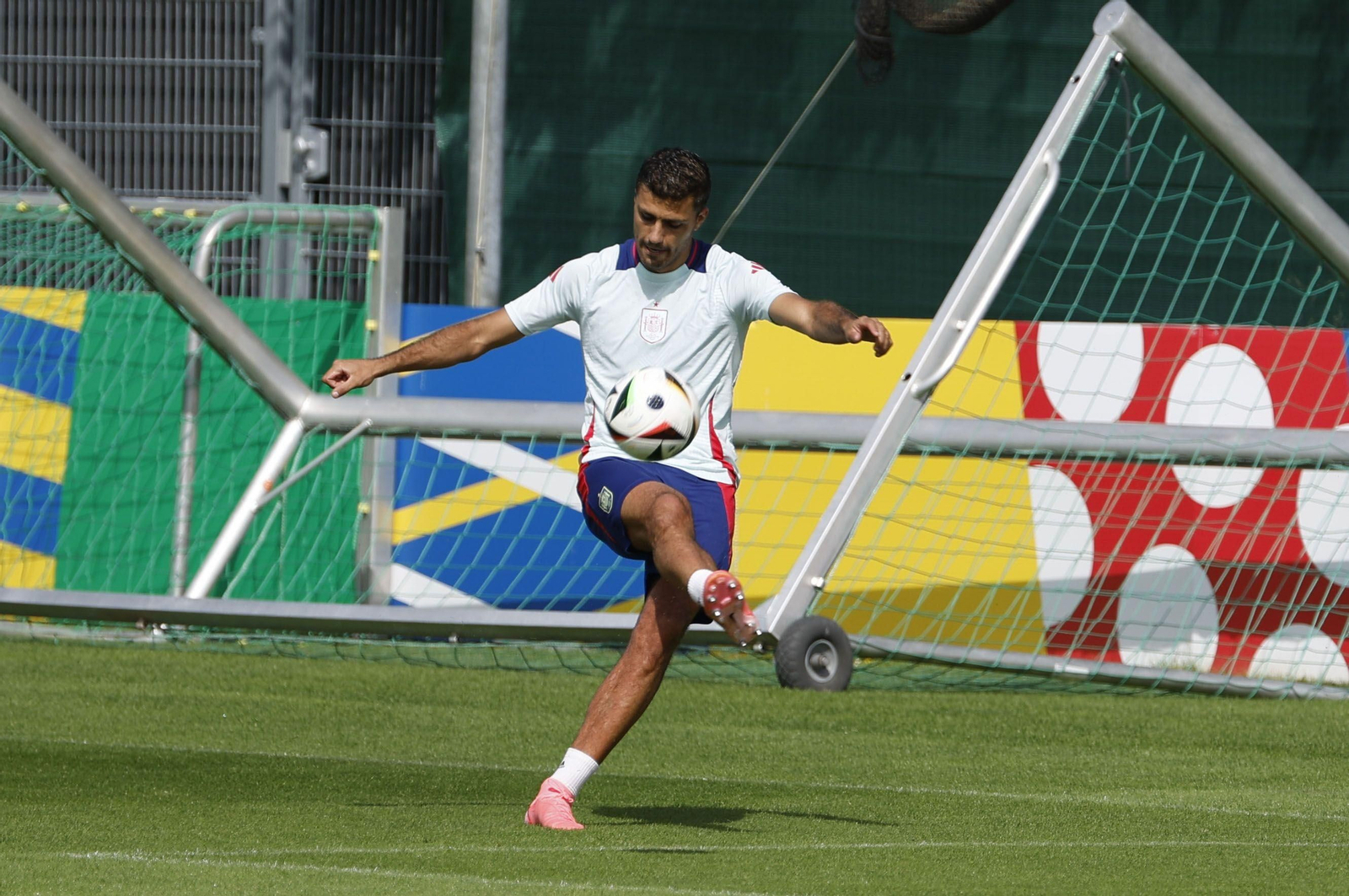 Las fotos de la selección española antes del partido contra Georgia