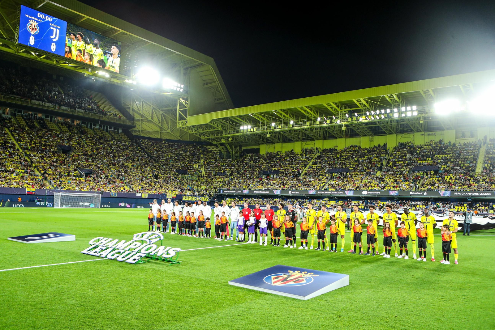 Las fotos del Villarreal-Juventus