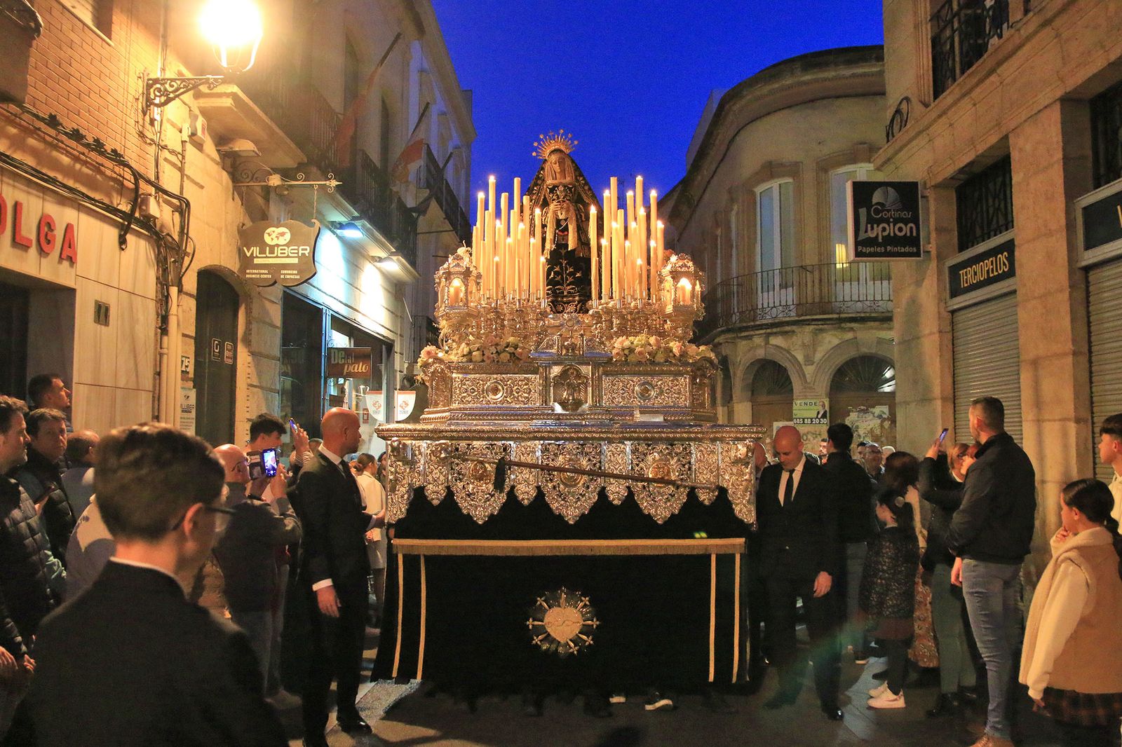 La procesión de la Soledad, imágenes