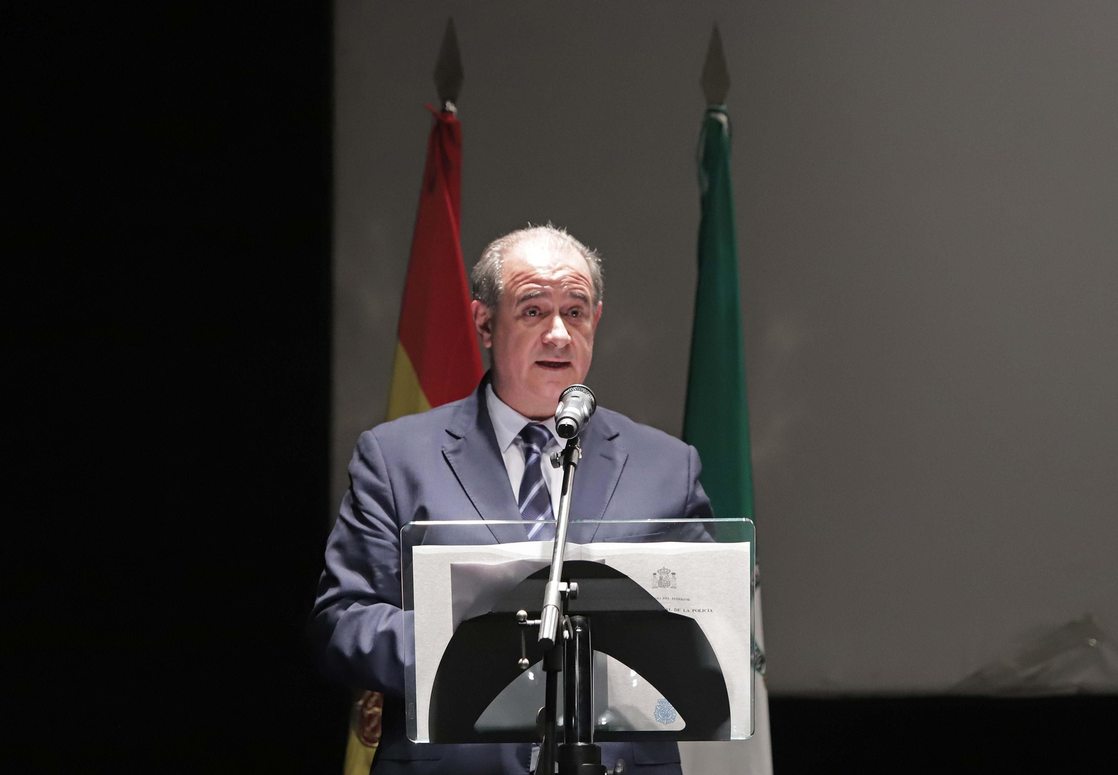 Francisco Pardo, ayer en La Línea.