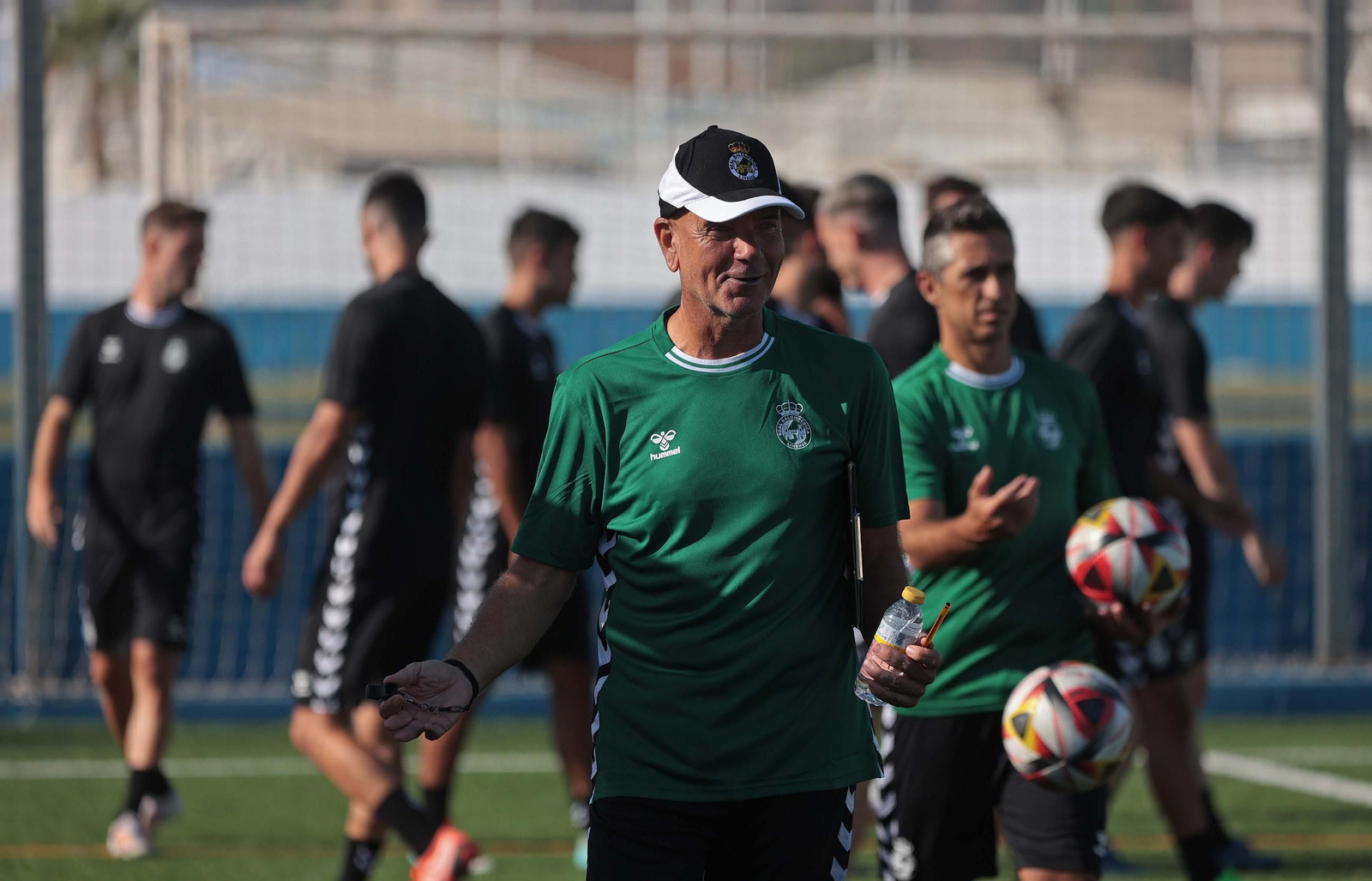 Fotos del primer entrenamiento de la Balona de la pretemporada 24/25