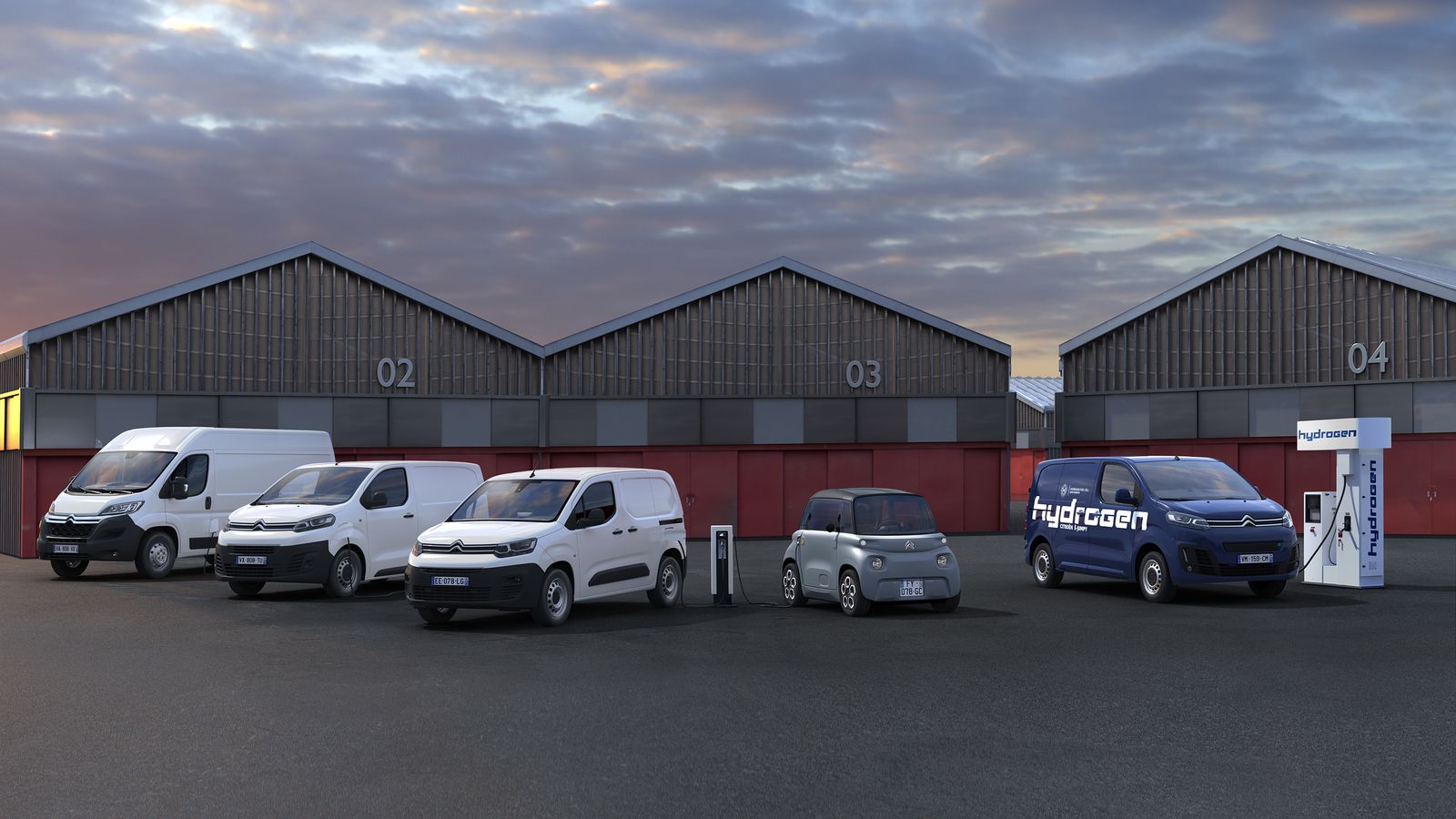 Oferta de vehículos comerciales eléctricos