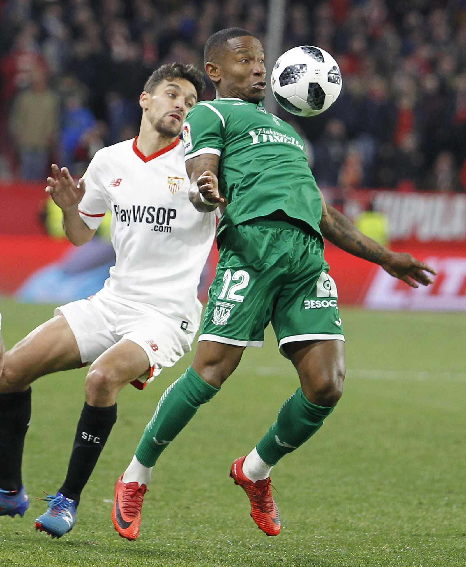 La semifinal de Copa entre Sevilla FC y CD Leganés, en imágenes