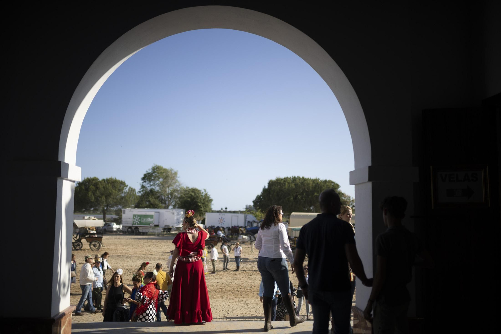 Imágenes de las primeras presentaciones de las hermandades de El Rocío 2024