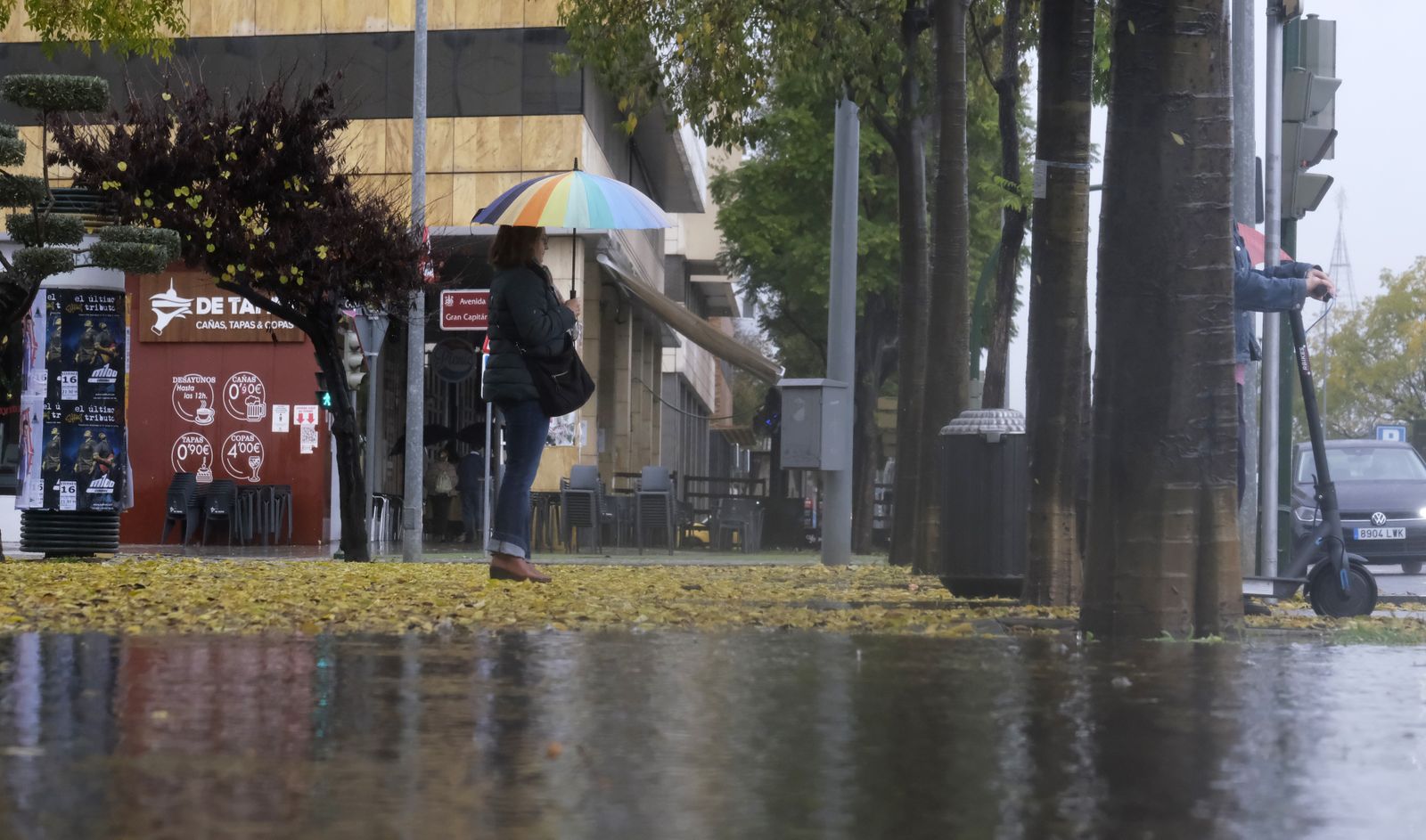 Las imágenes de la tromba de agua que ha caído en Córdoba este viernes