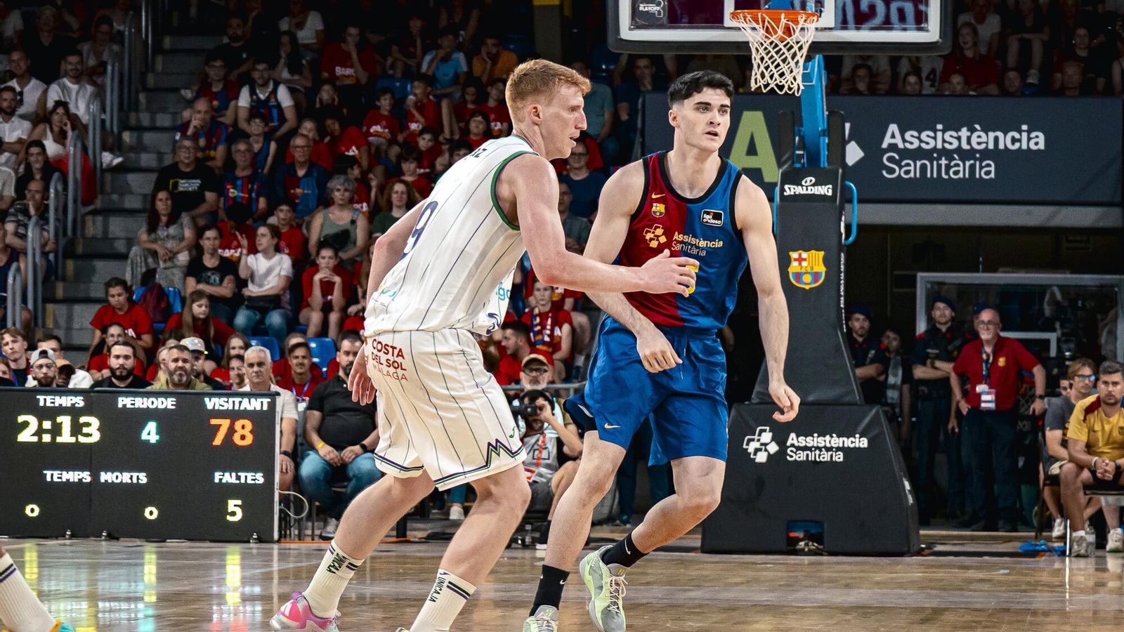Las fotos del Barça-Unicaja, 2º partido del play off de la ACB