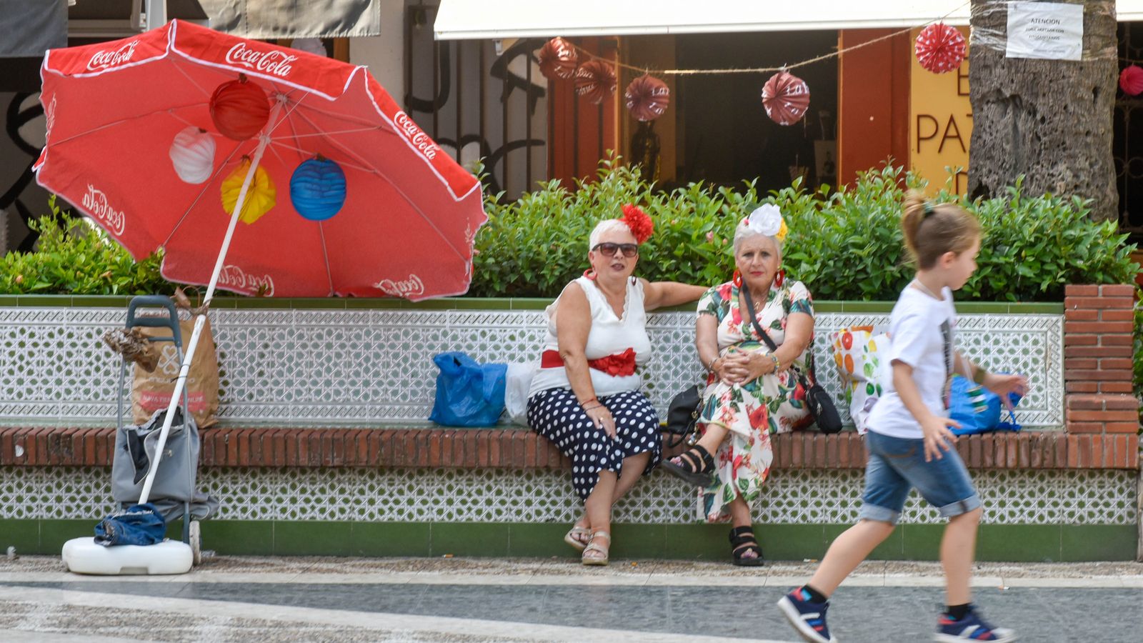 Las fotos del Domingo Rociero en el centro de la Línea