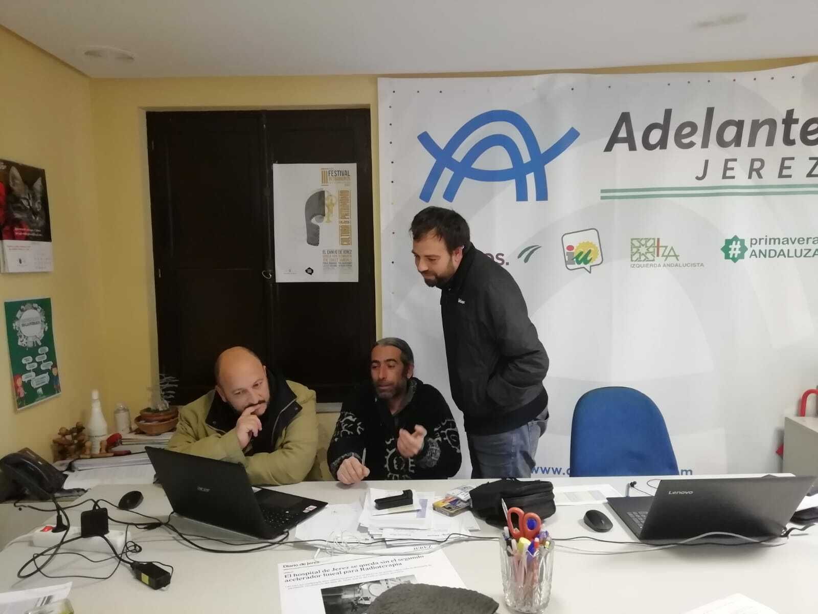 Ruiz Berdejo, en el grupo municipal de Adelante Jerez.