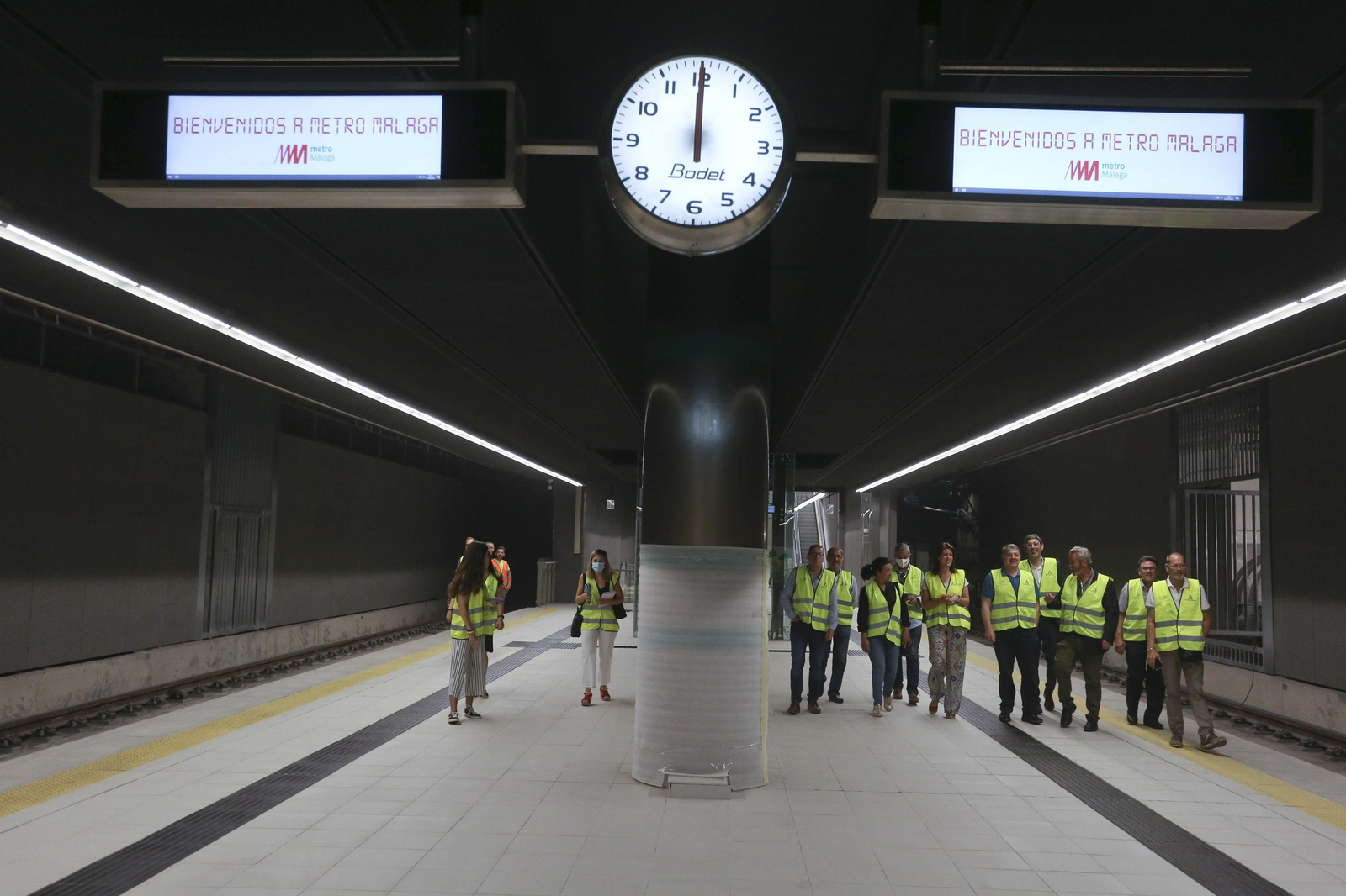 El Metro al Centro de Málaga: fotos de las estaciones Atarazanas y Guadalmedina El Metro al Centro de Málaga: fotos de las estaciones Atarazanas y Guadalmedina