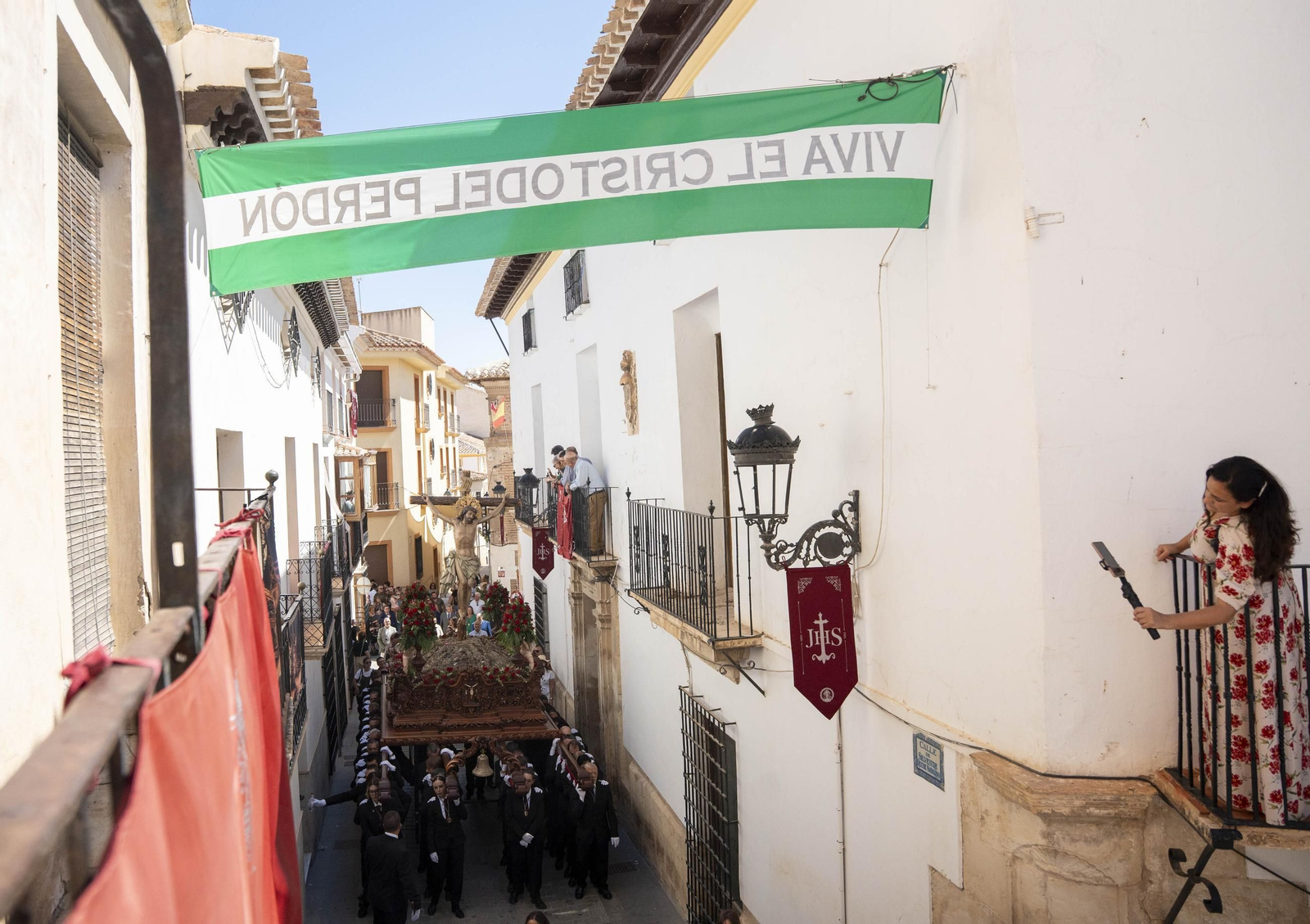 Eucaristía y procesión de Exaltación de la Cruz en la localidad de Vélez-Rubio